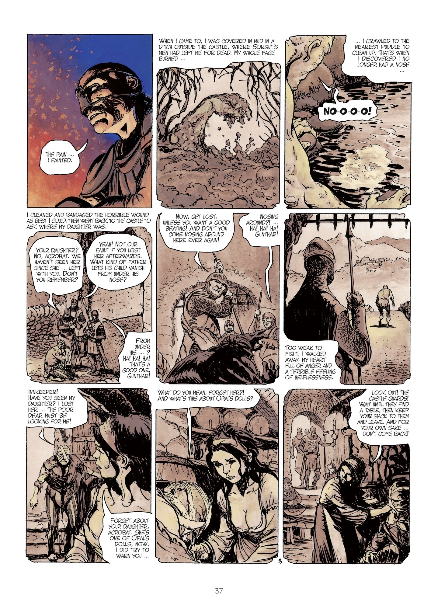 Read online Thorgal - Kriss of Valnor: I Forget Nothing! comic -  Issue # Full - 39