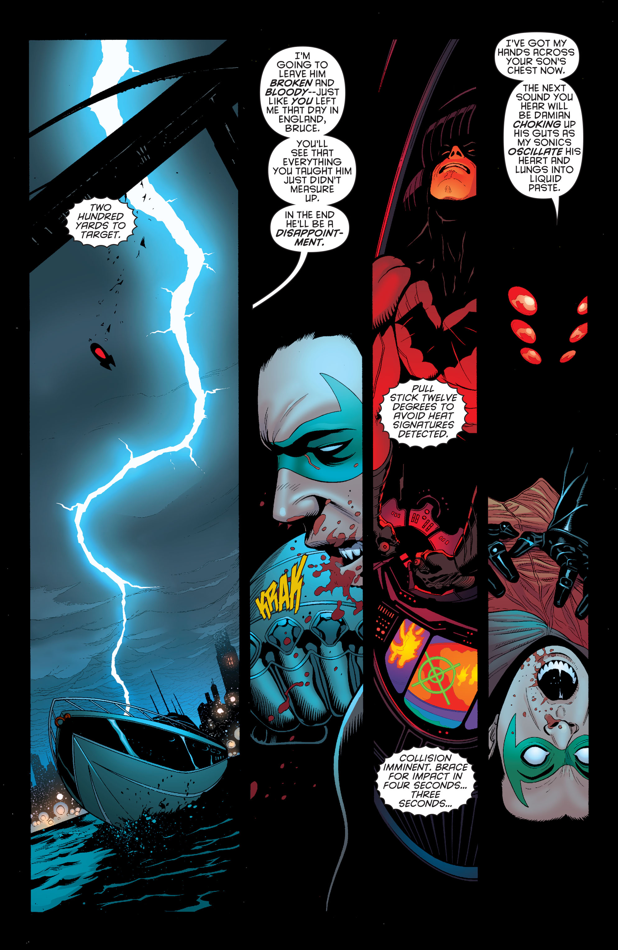 Read online Batman and Robin (2011) comic -  Issue # _Bad Blood (DC Essential Edition) (Part 2) - 35