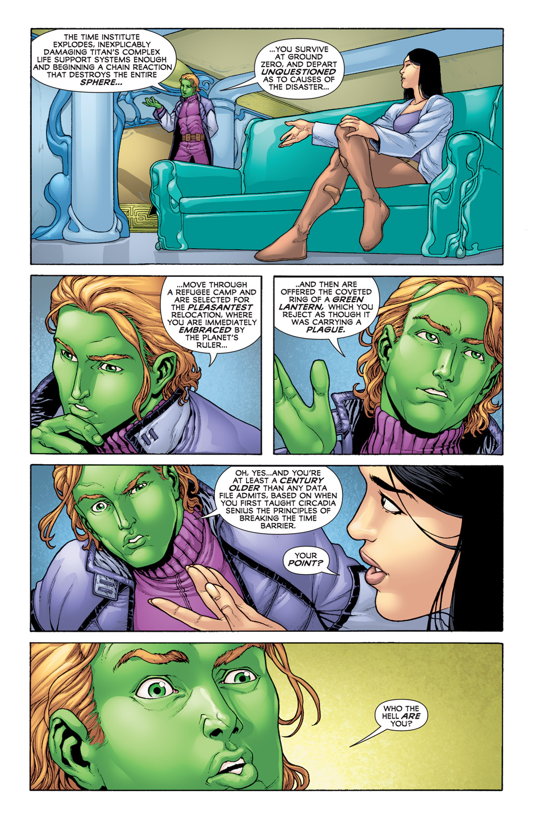 Read online Legion of Super-Heroes (2010) comic -  Issue #7 - 30