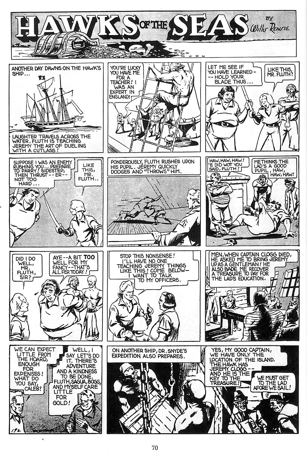 Read online Will Eisner's Hawks of the Seas comic -  Issue # TPB - 71