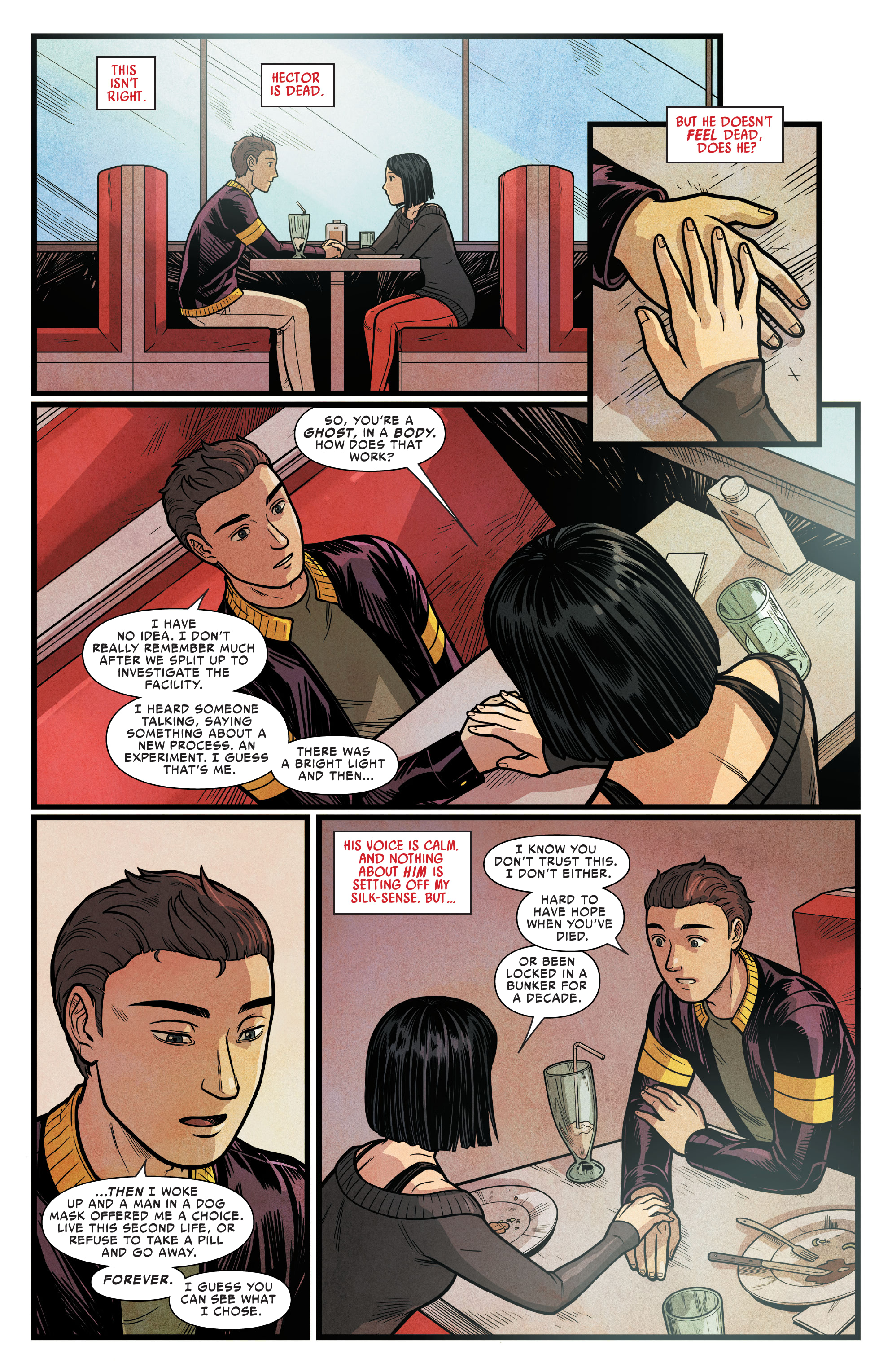 Read online Silk: Out of the Spider-Verse comic -  Issue # TPB 3 (Part 2) - 56