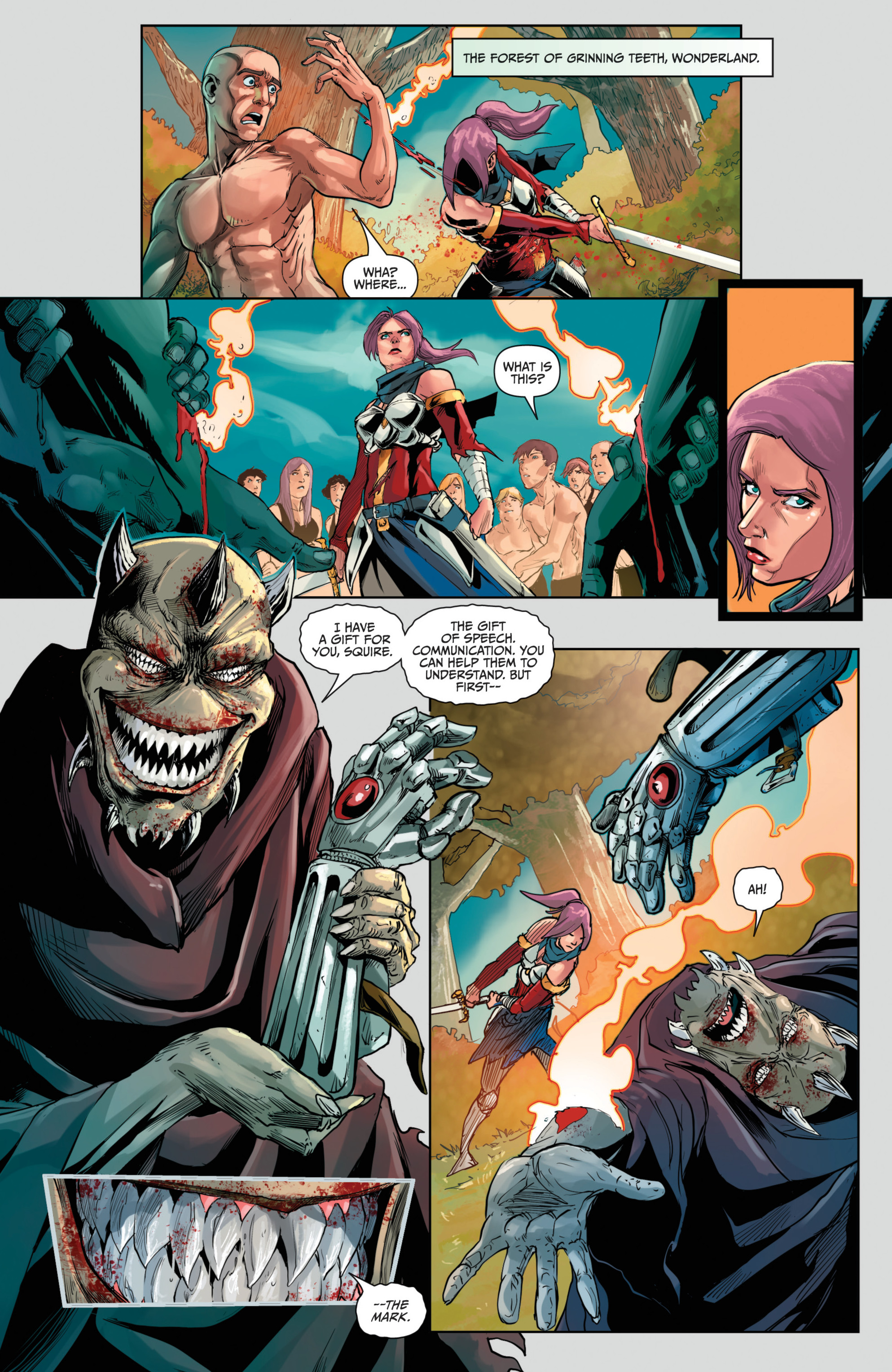 Read online Grimm Fairy Tales presents Wonderland comic -  Issue #50 - 24