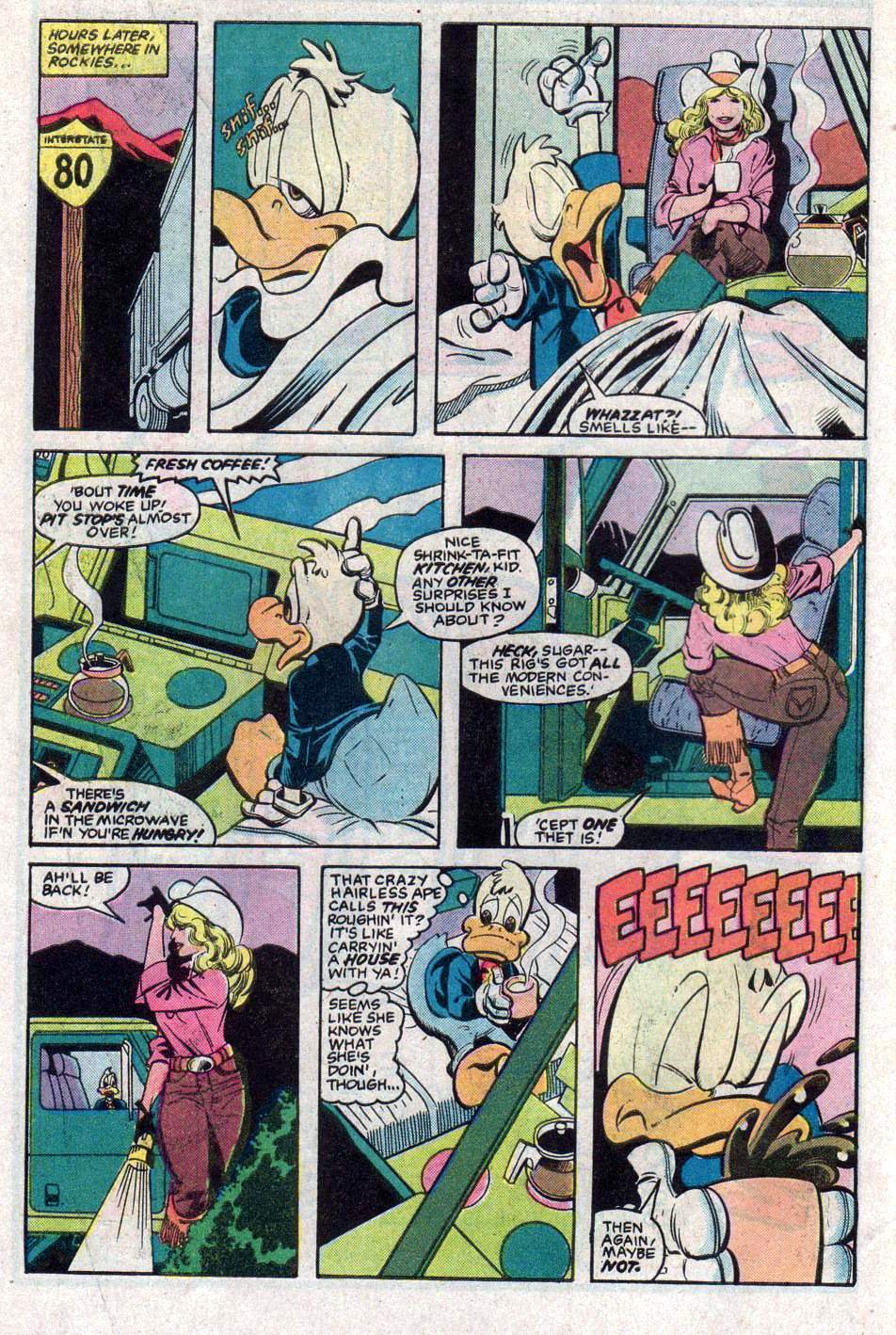 Read online Howard the Duck (1976) comic -  Issue #32 - 7