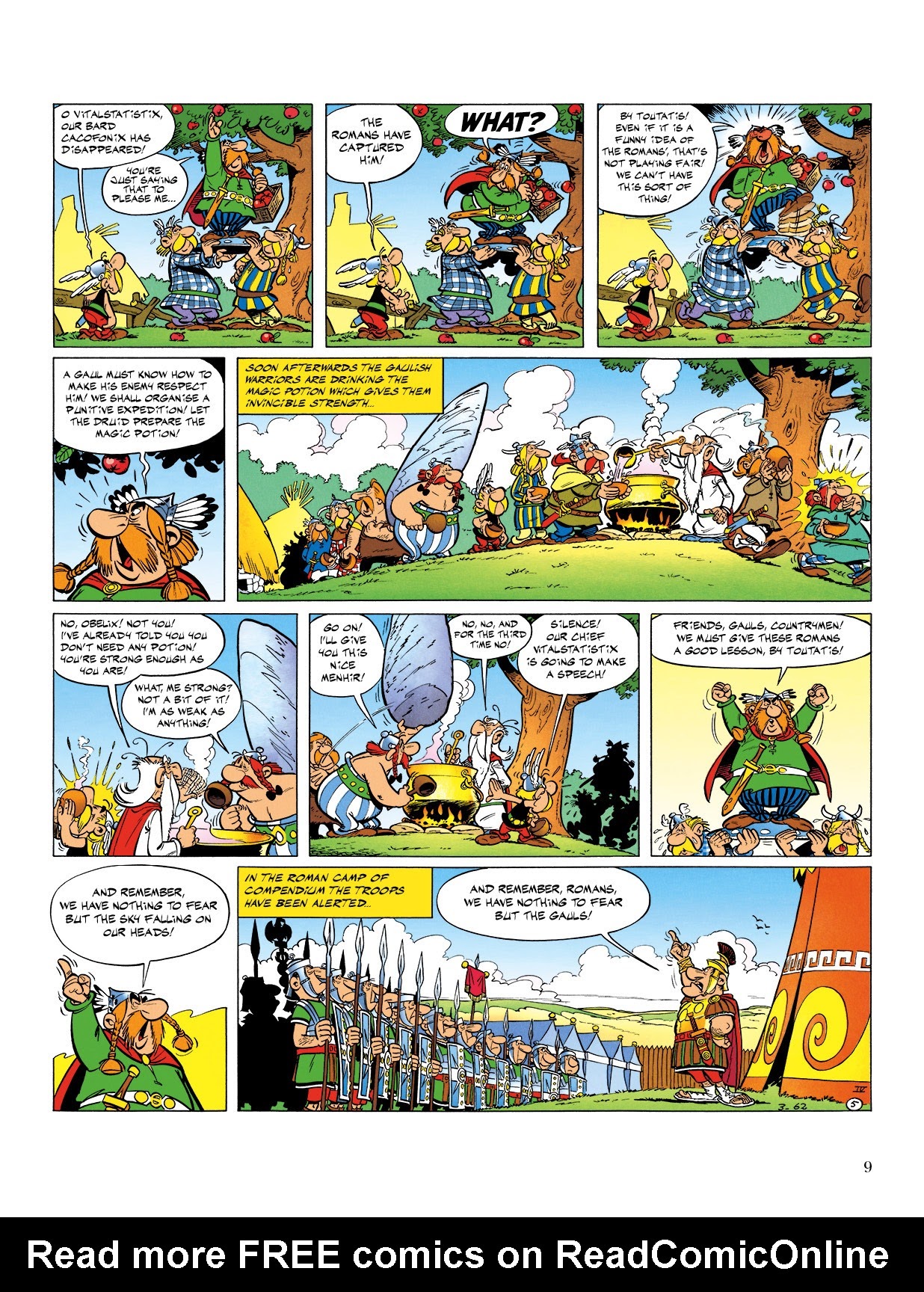 Read online Asterix comic -  Issue #4 - 10