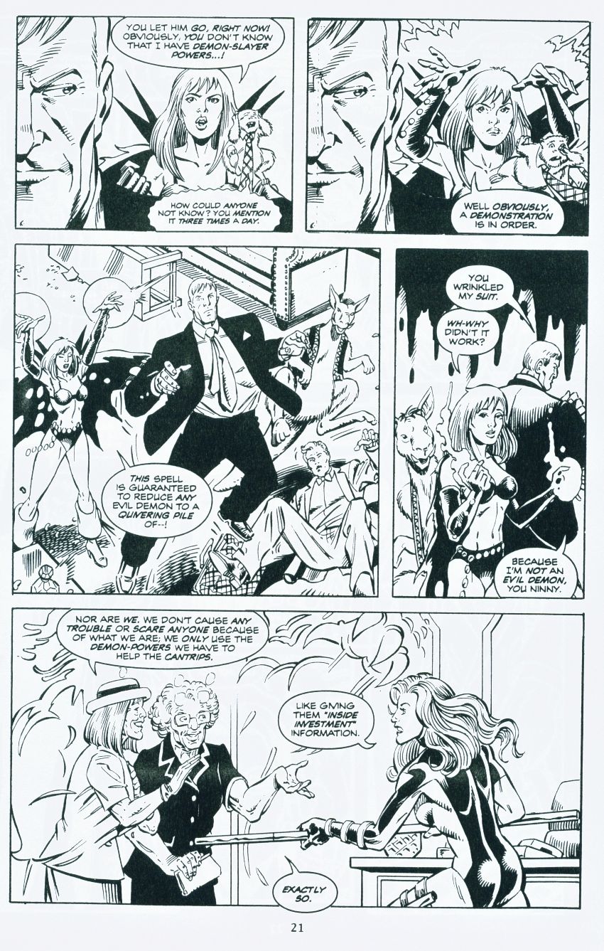 Read online Soulsearchers and Company comic -  Issue #54 - 22