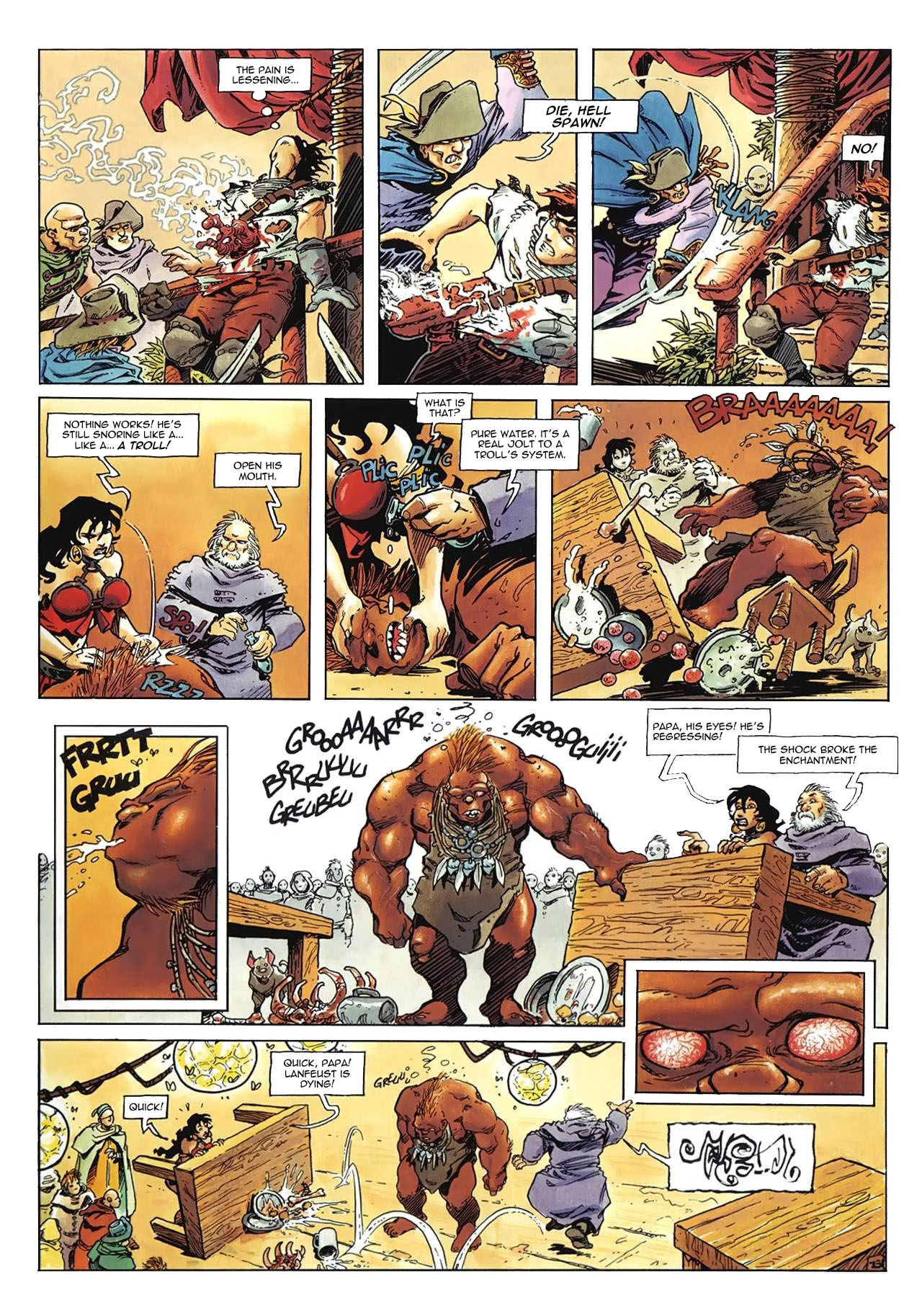 Read online Lanfeust of Troy comic -  Issue #4 - 17