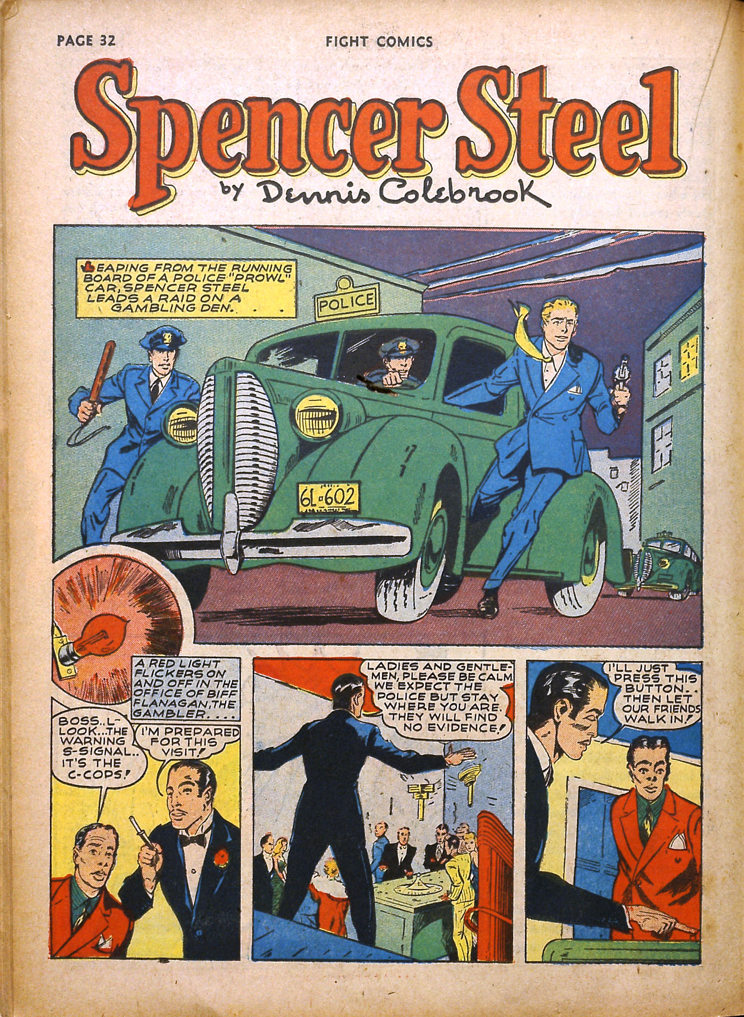 Read online Fight Comics comic -  Issue #14 - 34