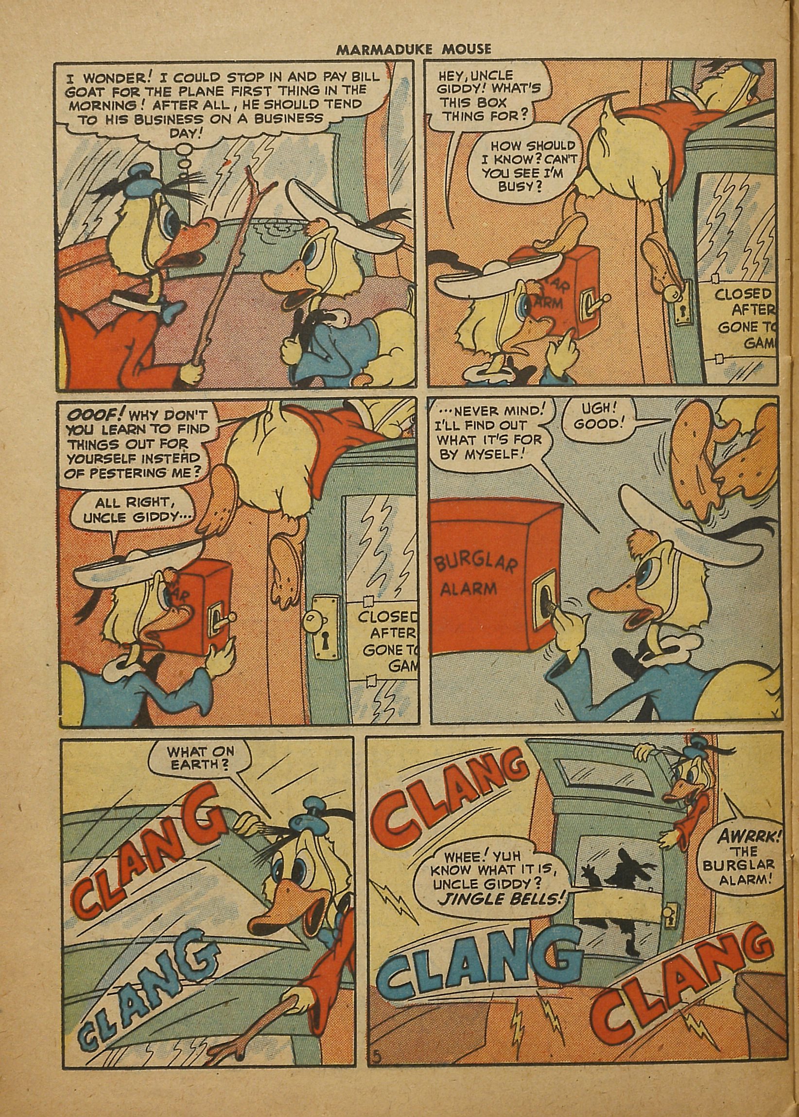 Read online Marmaduke Mouse comic -  Issue #12 - 24