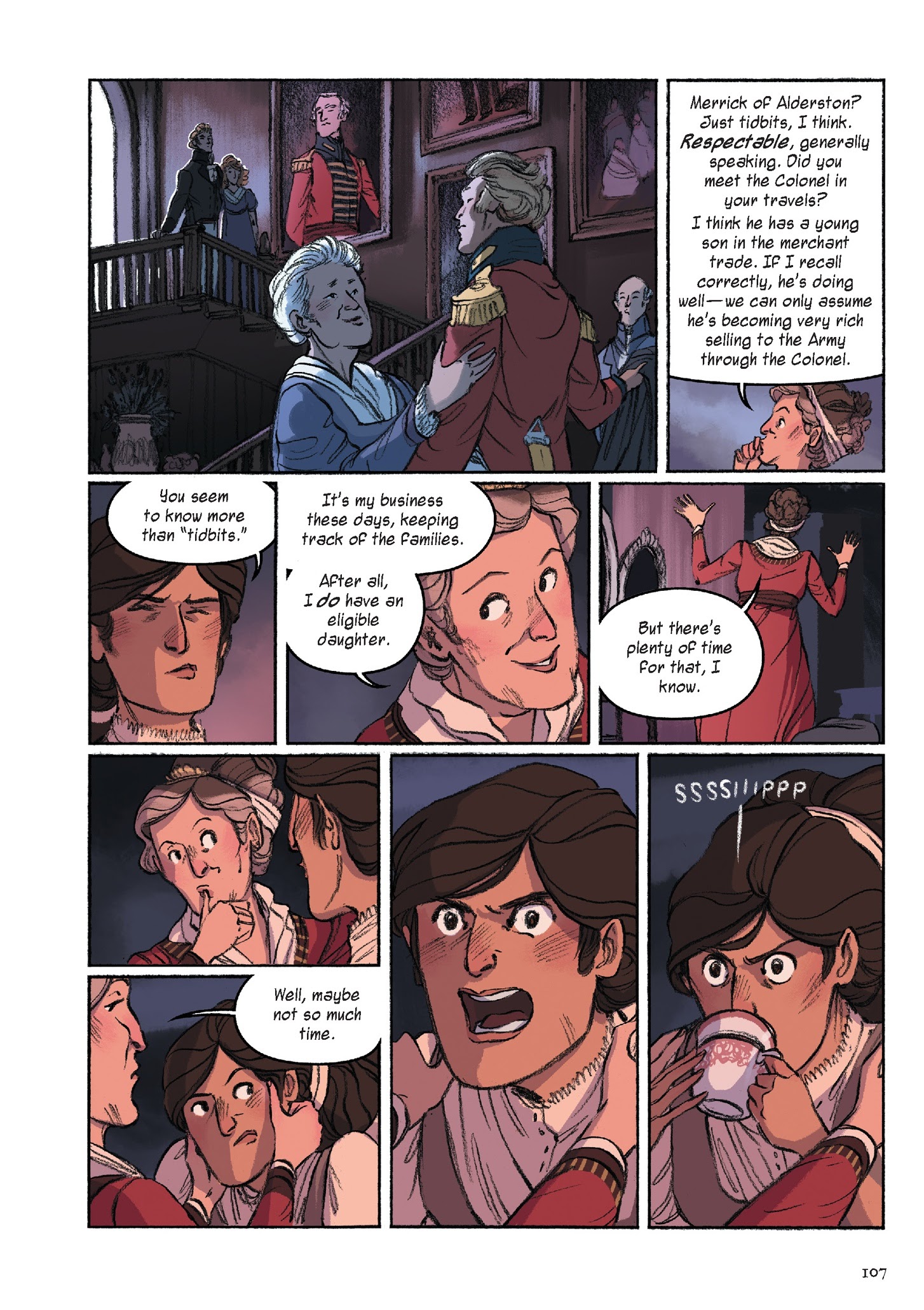 Read online Delilah Dirk and the King's Shilling comic -  Issue # TPB (Part 2) - 8