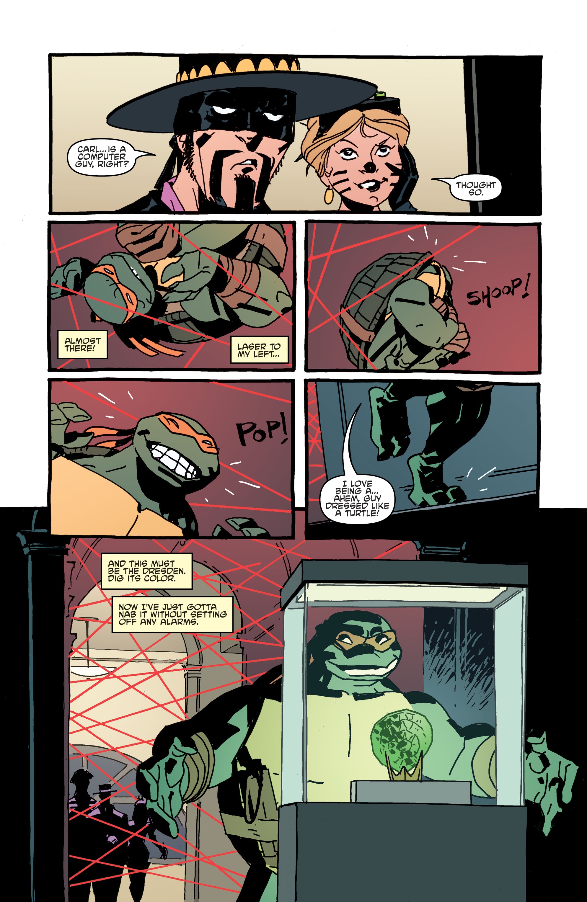 Read online Teenage Mutant Ninja Turtles: Best Of comic -  Issue # Michelangelo - 43