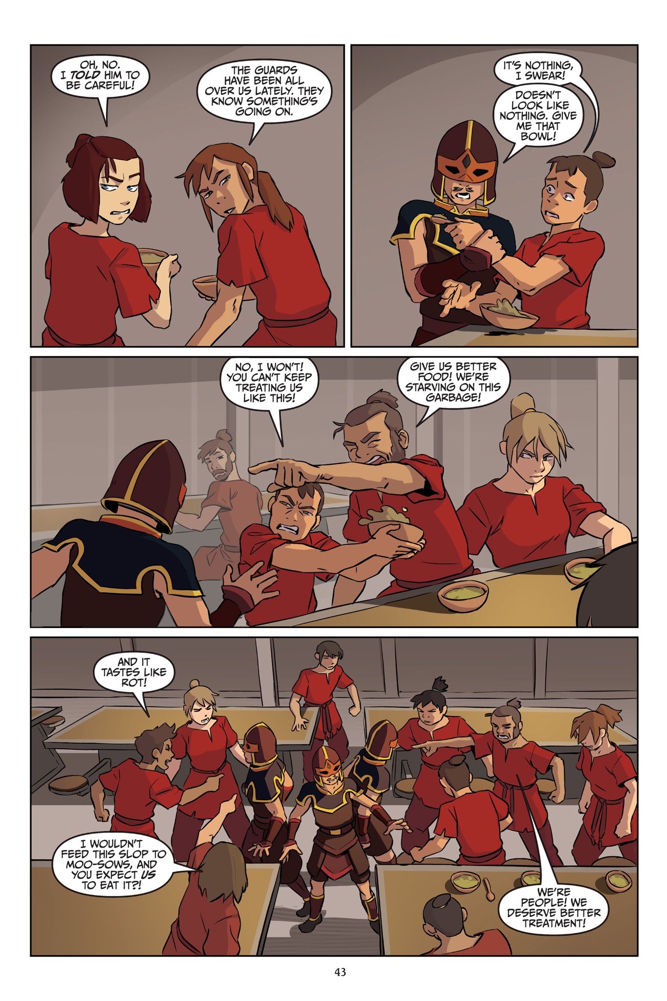 Read online Avatar: The Last Airbender – Suki, Alone comic -  Issue # TPB - 44