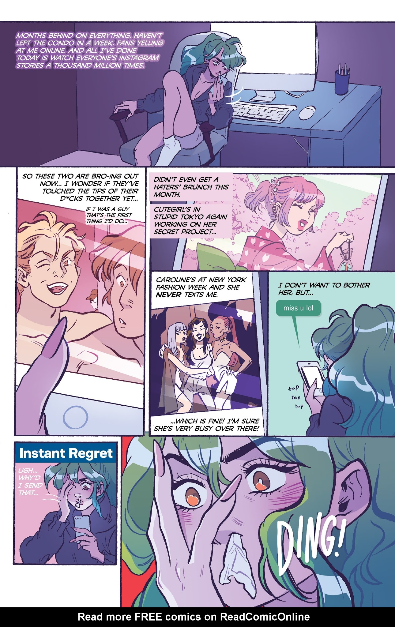 Read online Snotgirl comic -  Issue #8 - 15