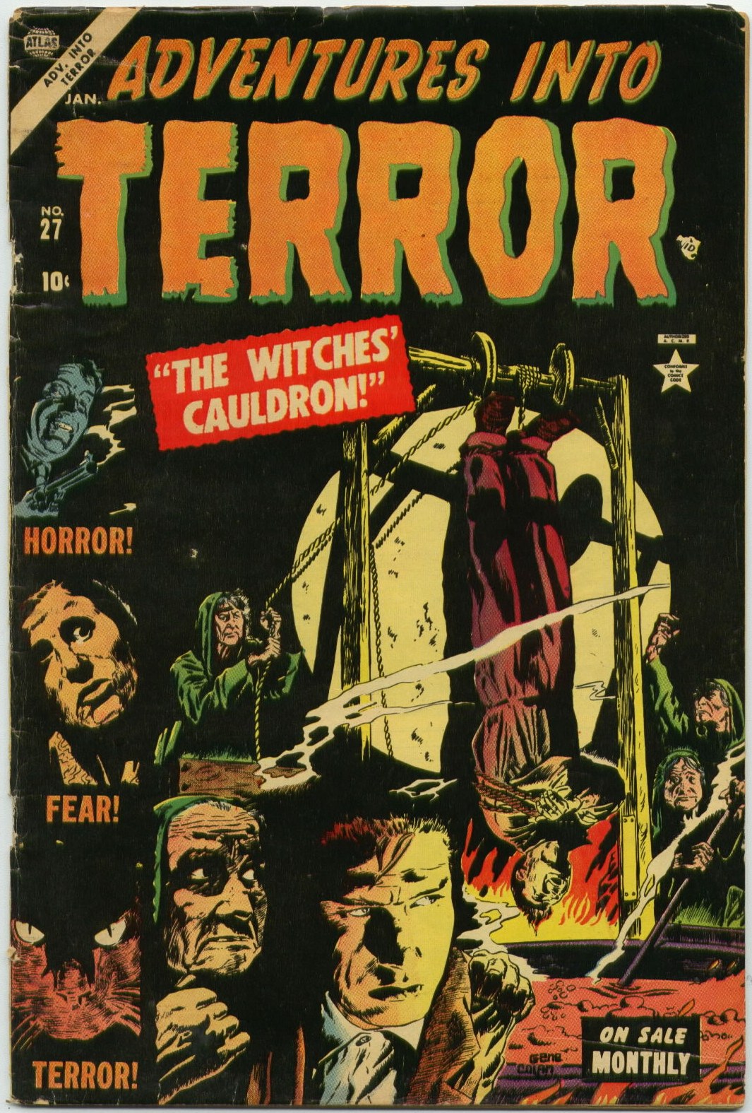 Read online Adventures into Terror comic -  Issue #27 - 1
