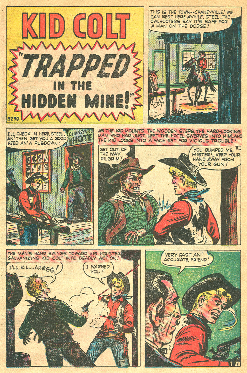 Read online Kid Colt Outlaw comic -  Issue #6 - 16