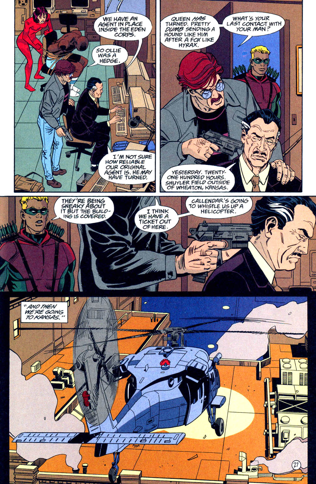 Read online Green Arrow (1988) comic -  Issue #100 - 28