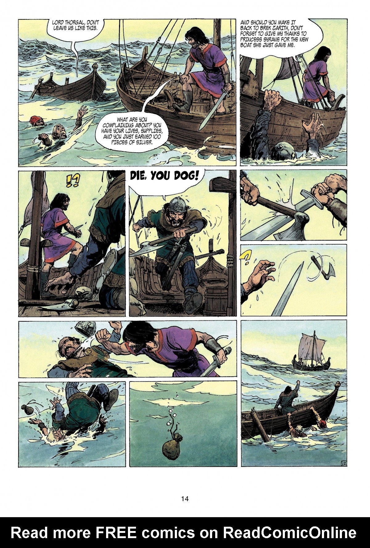 Read online Thorgal comic -  Issue #15 - 14