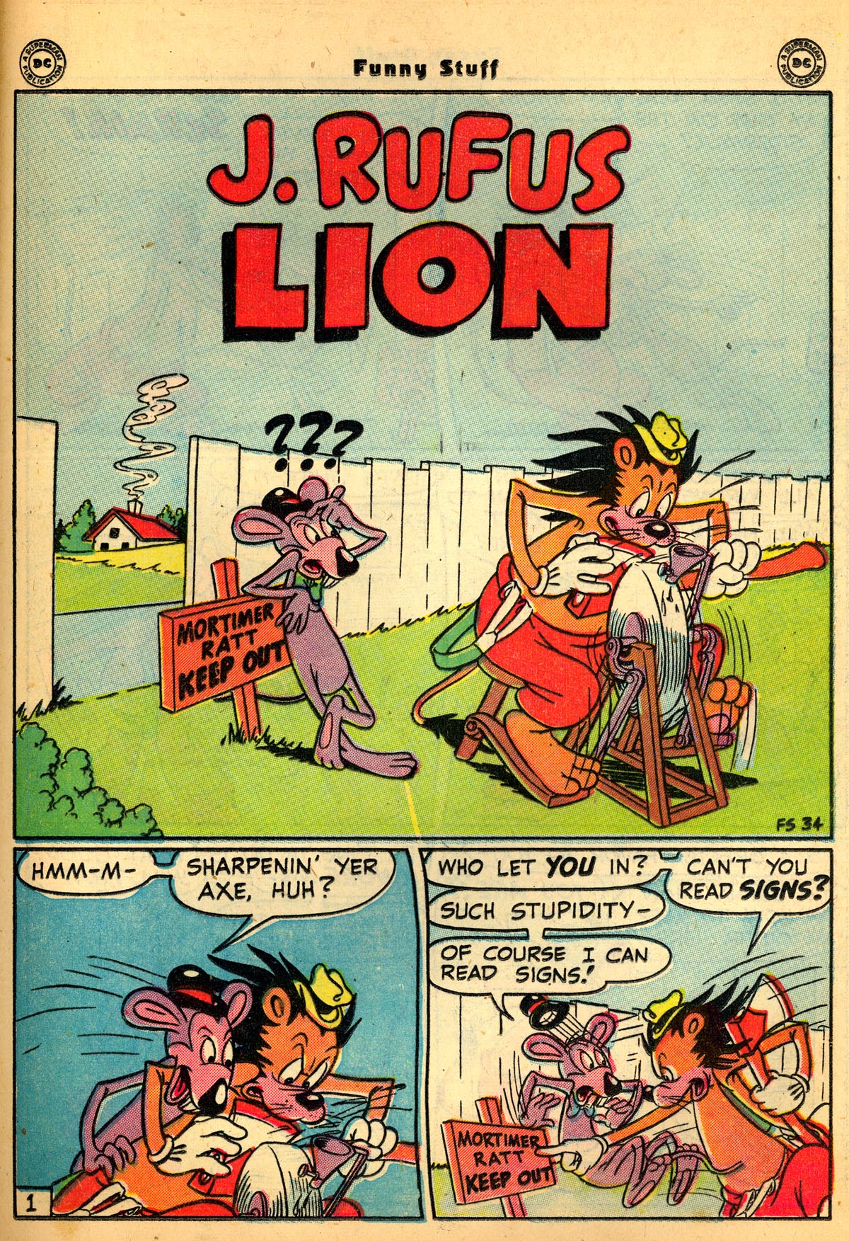 Read online Funny Stuff comic -  Issue #25 - 35