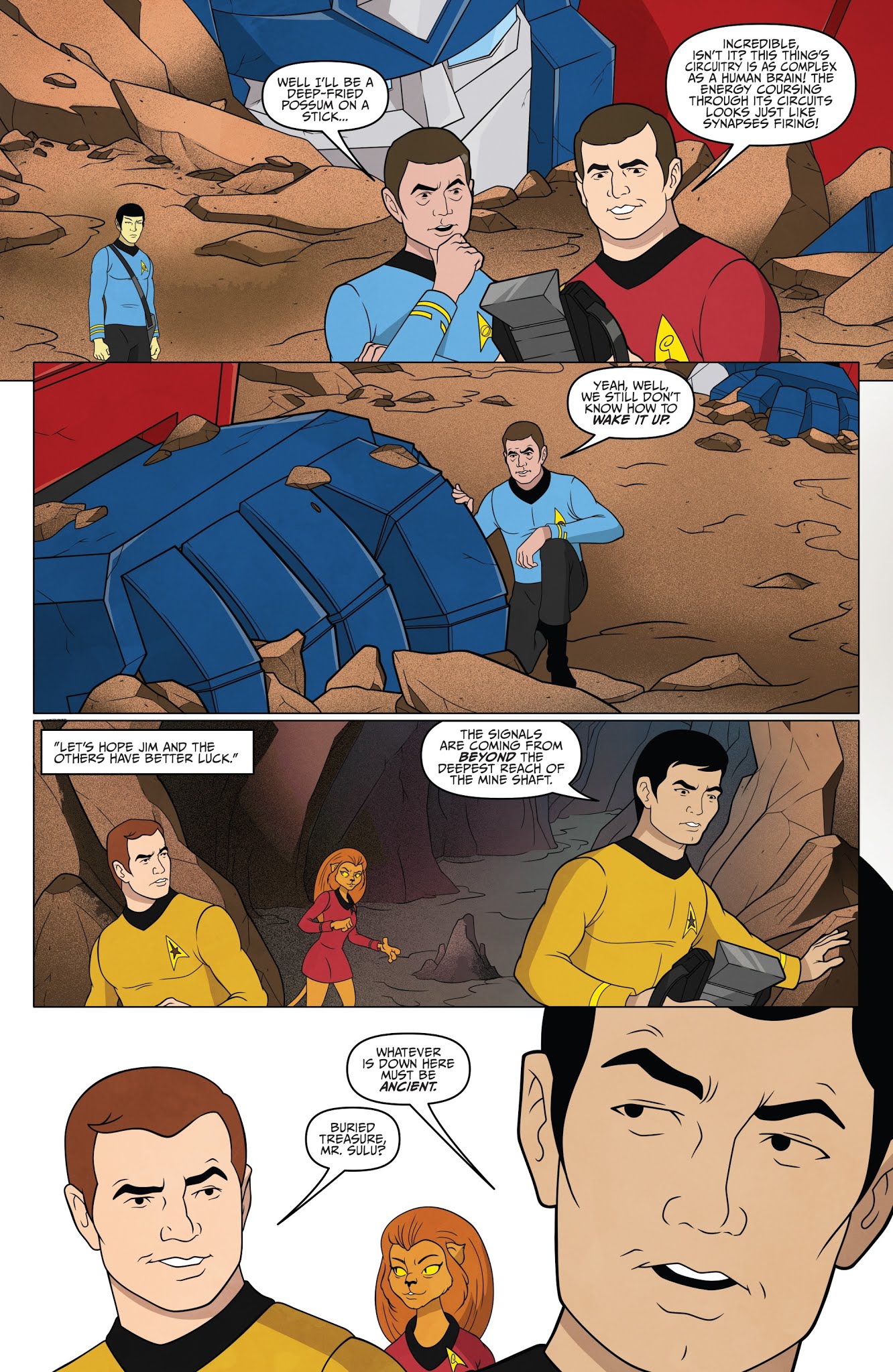 Read online Star Trek vs. Transformers comic -  Issue #1 - 19
