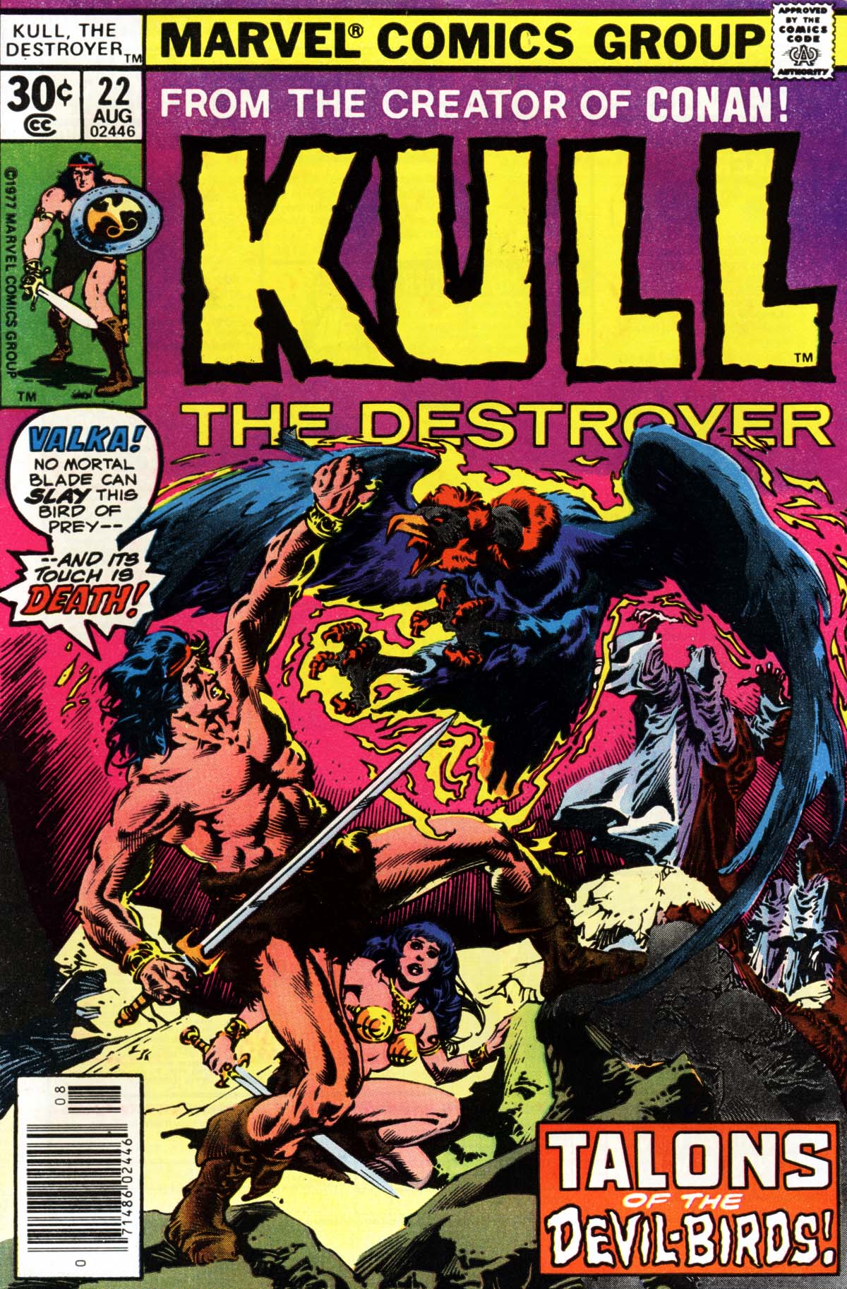 Read online Kull The Destroyer comic -  Issue #22 - 1