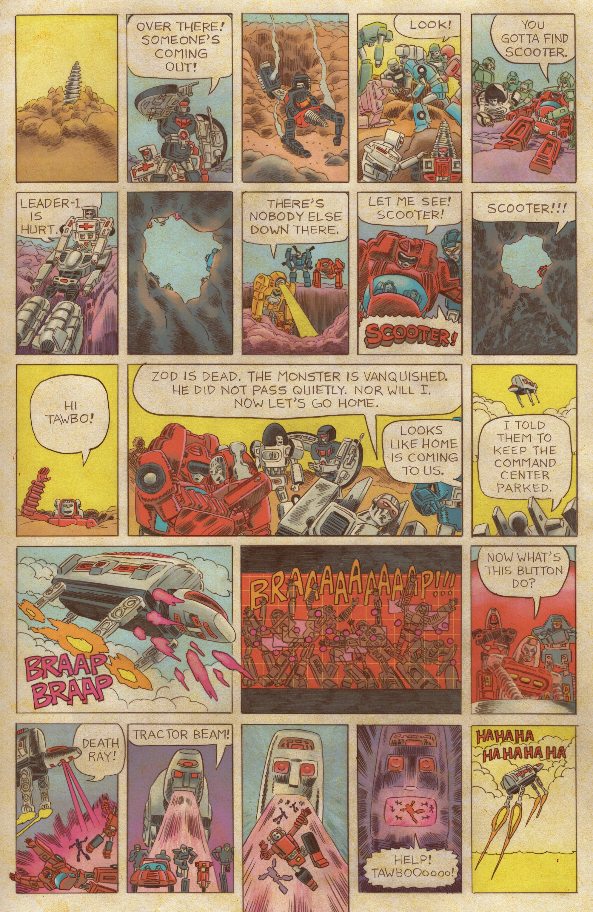 Read online Go-Bots comic -  Issue #4 - 21