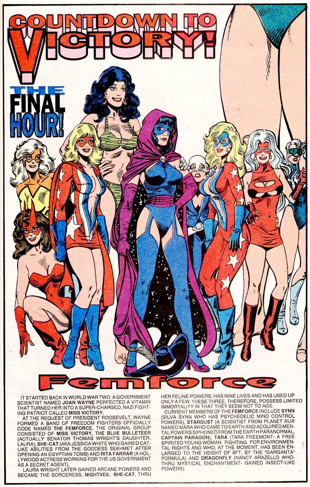 Read online Femforce comic -  Issue #50 - 48