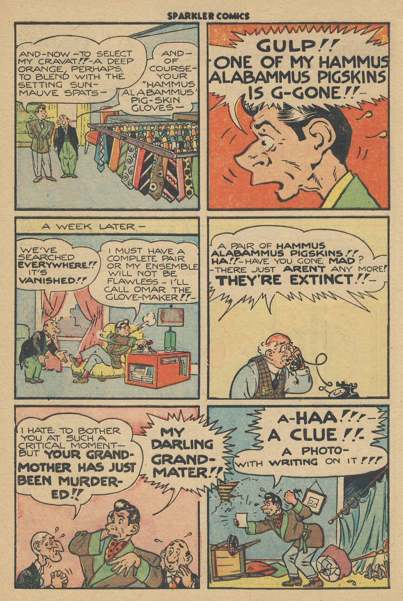 Read online Sparkler Comics comic -  Issue #77 - 10