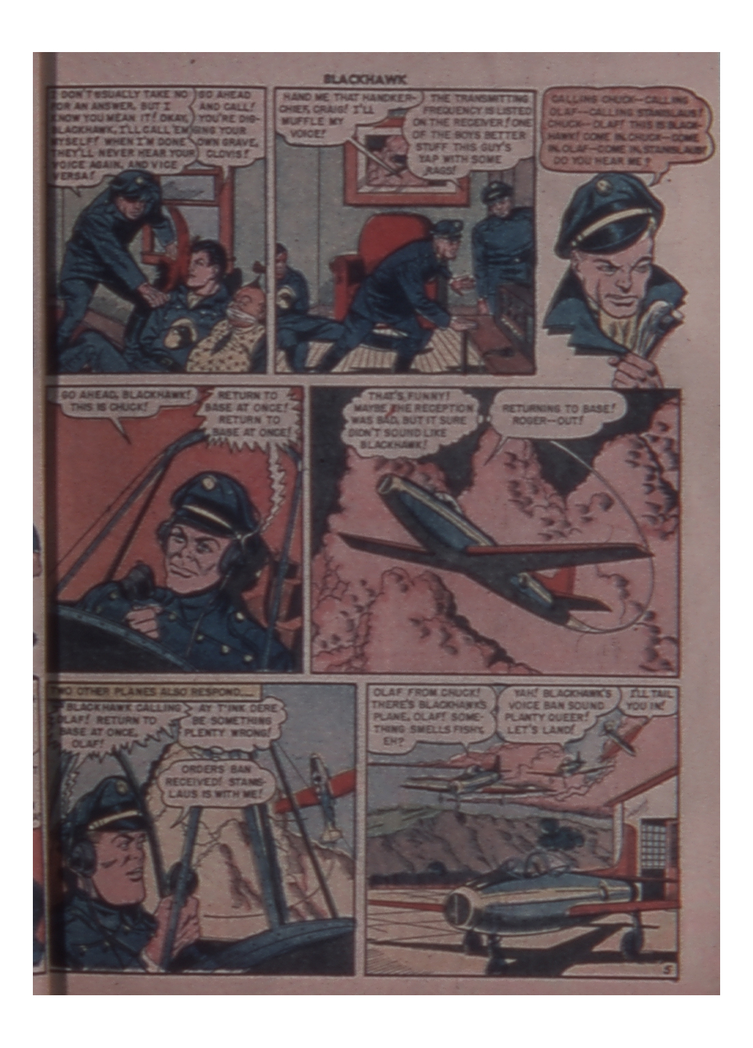 Read online Blackhawk (1957) comic -  Issue #31 - 31