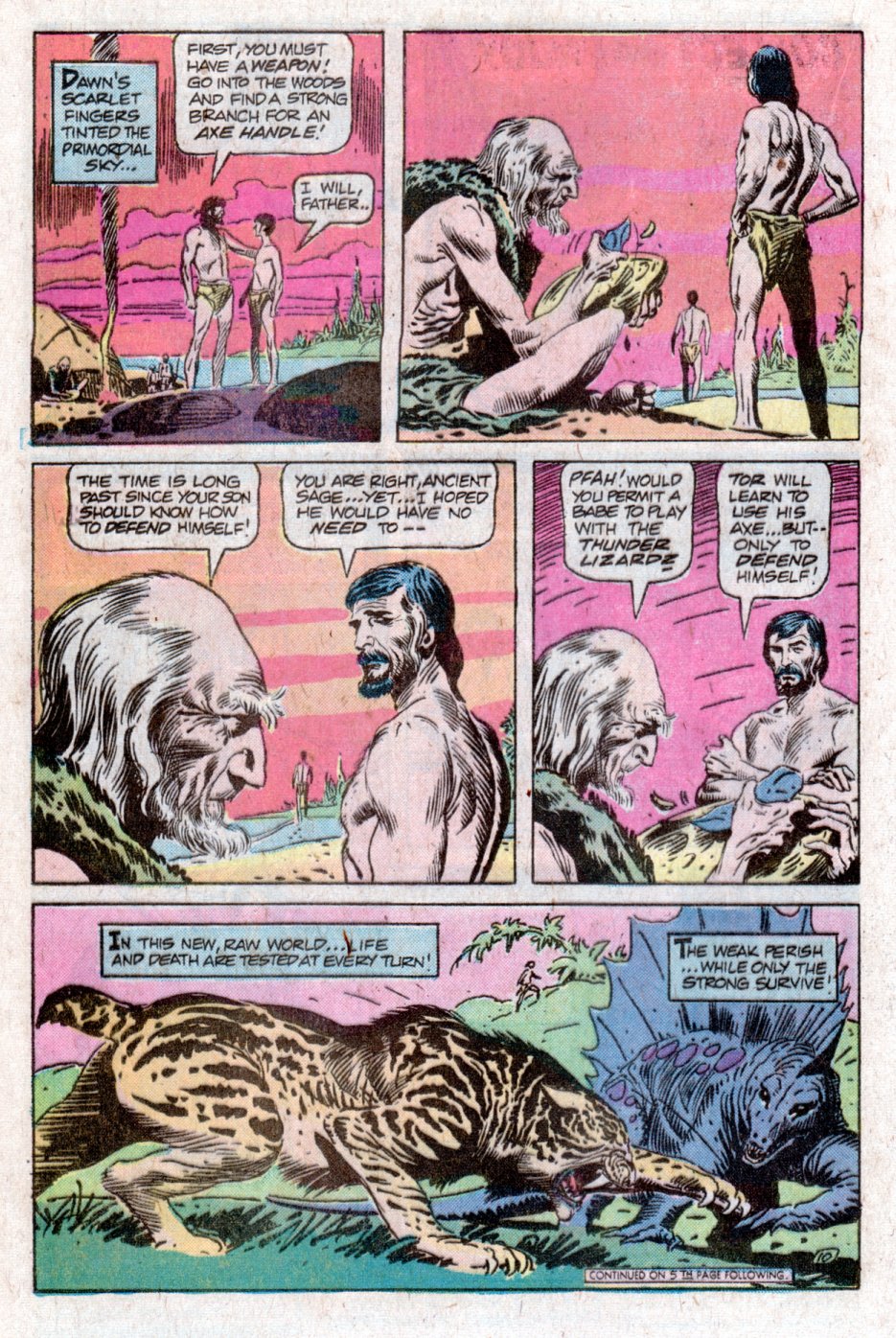 Read online Tor (1975) comic -  Issue #1 - 10