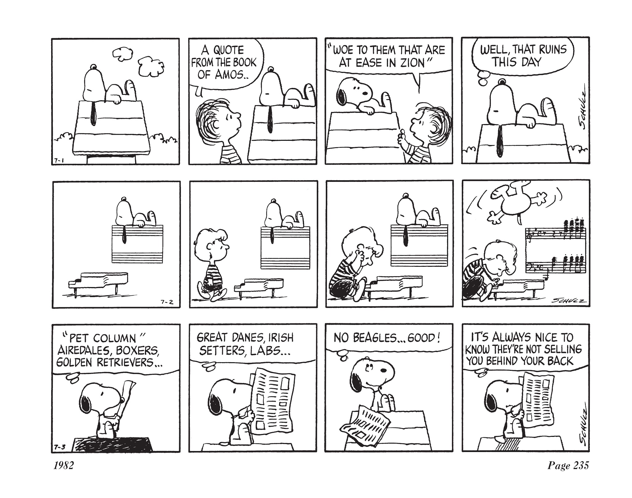 Read online The Complete Peanuts comic -  Issue # TPB 16 - 253