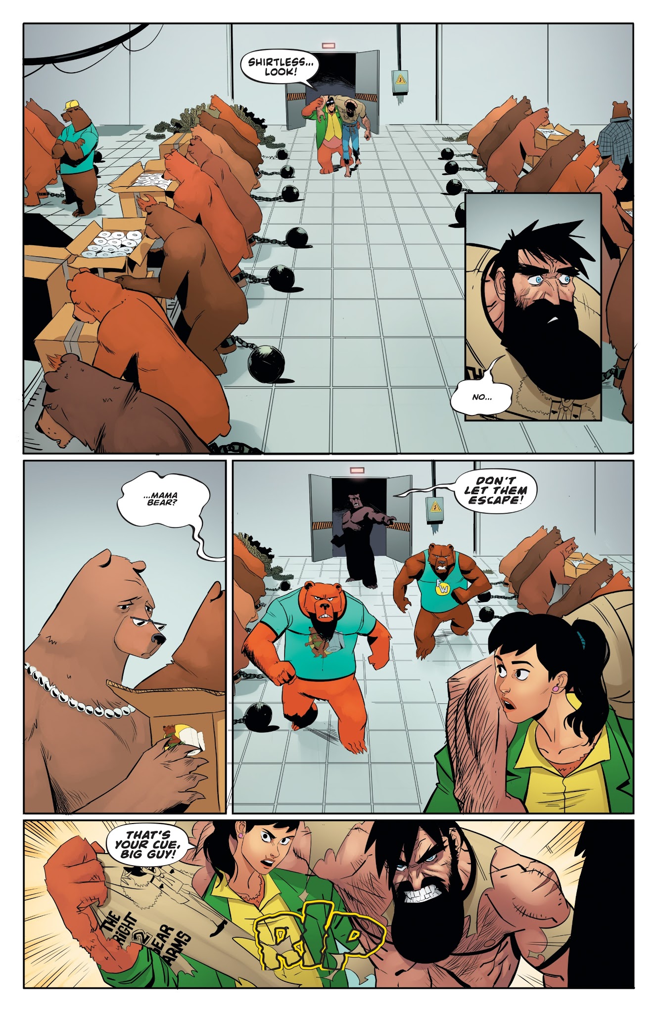 Read online Shirtless Bear-Fighter! comic -  Issue #3 - 12