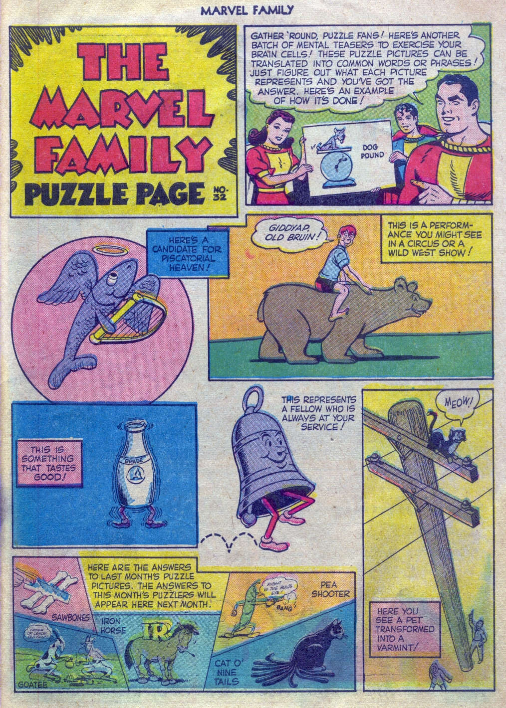 Read online The Marvel Family comic -  Issue #52 - 26