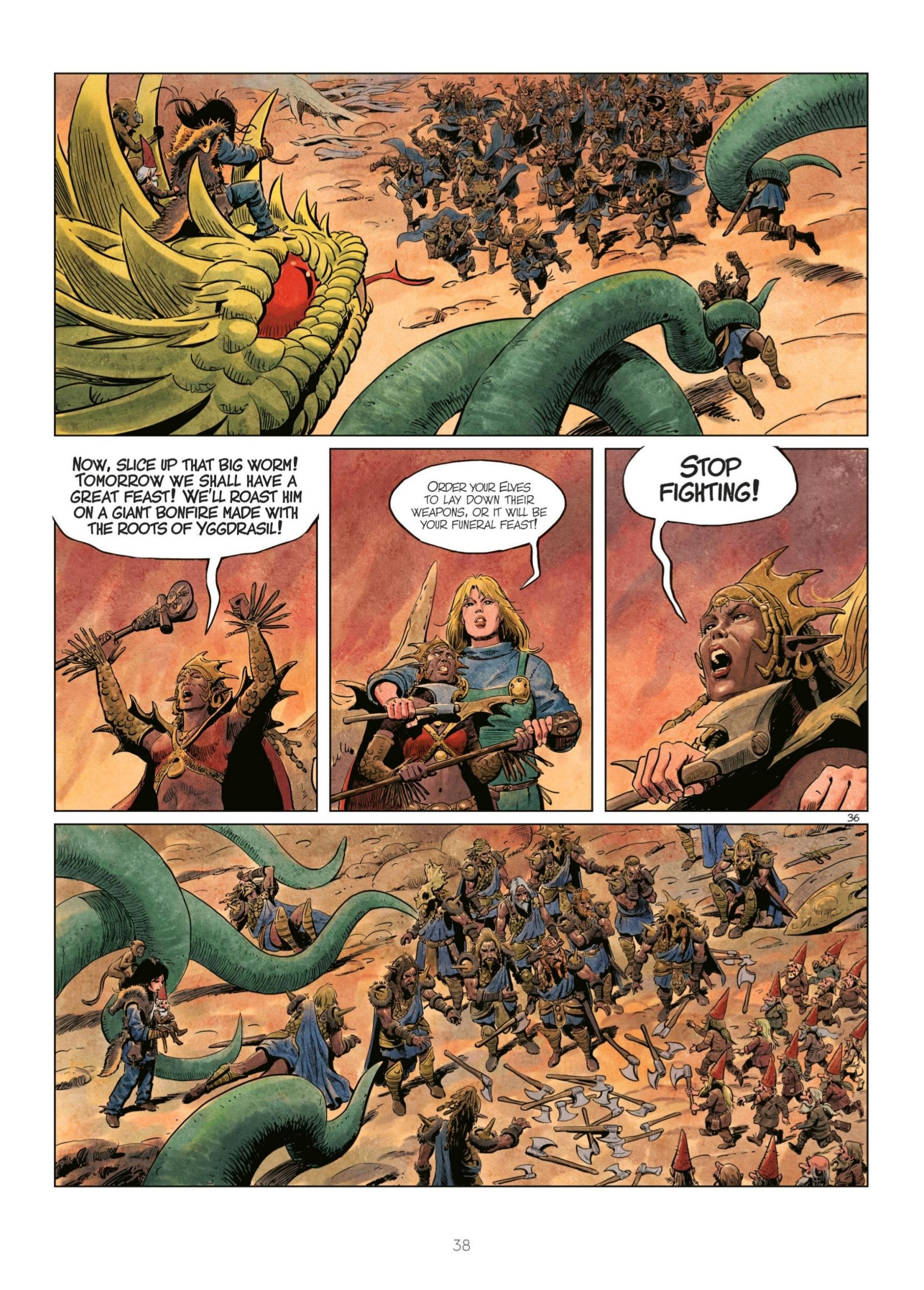Read online The World of Thorgal: Wolfcub comic -  Issue #7 - 40