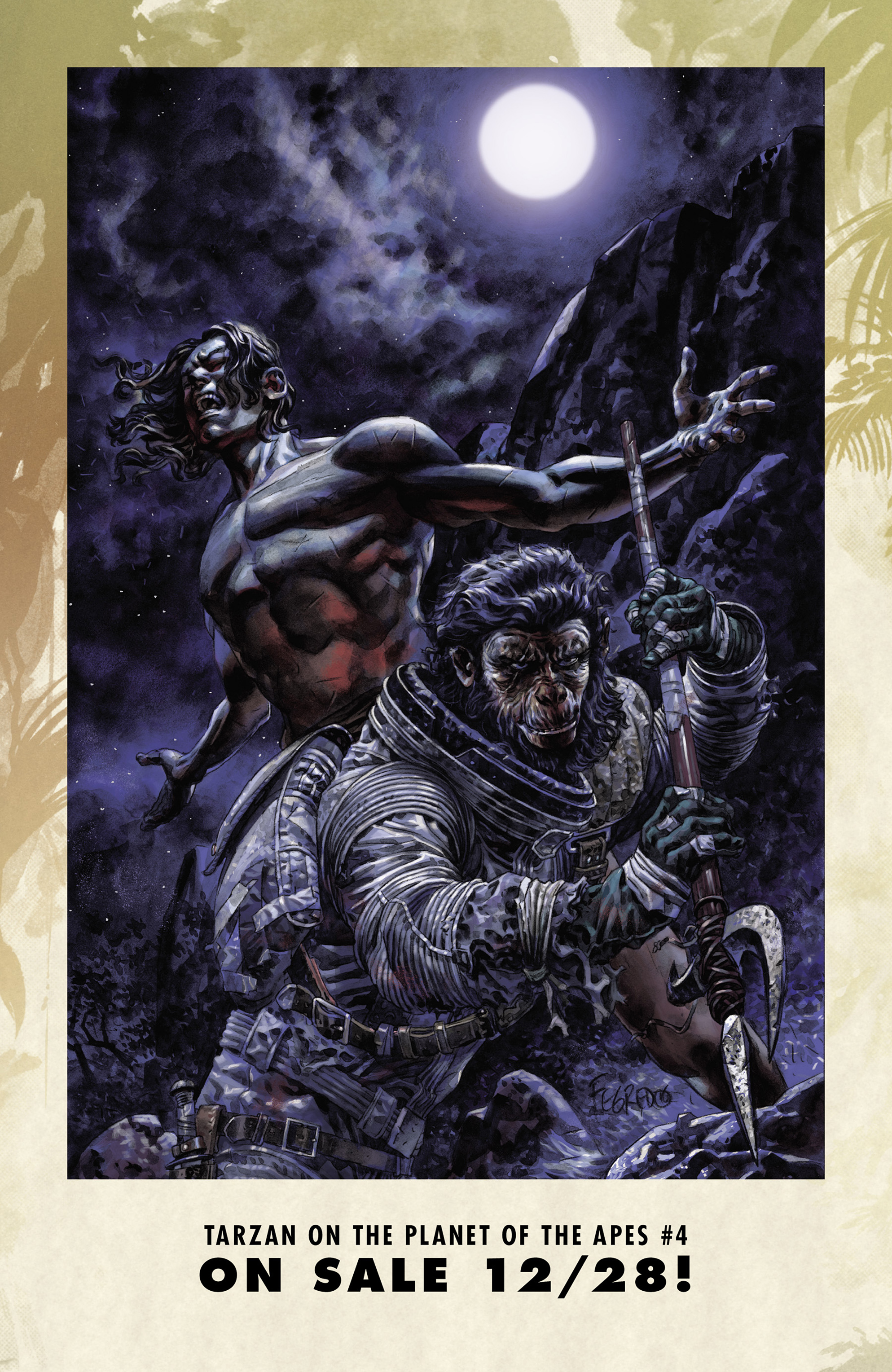 Read online Tarzan On the Planet of the Apes comic -  Issue #3 - 25