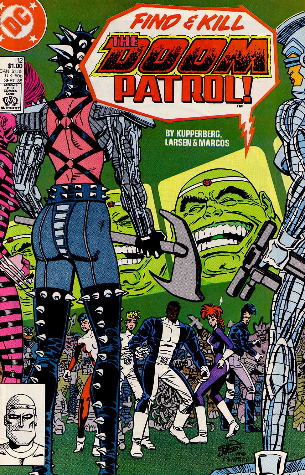 Read online Doom Patrol (1987) comic -  Issue #12 - 1