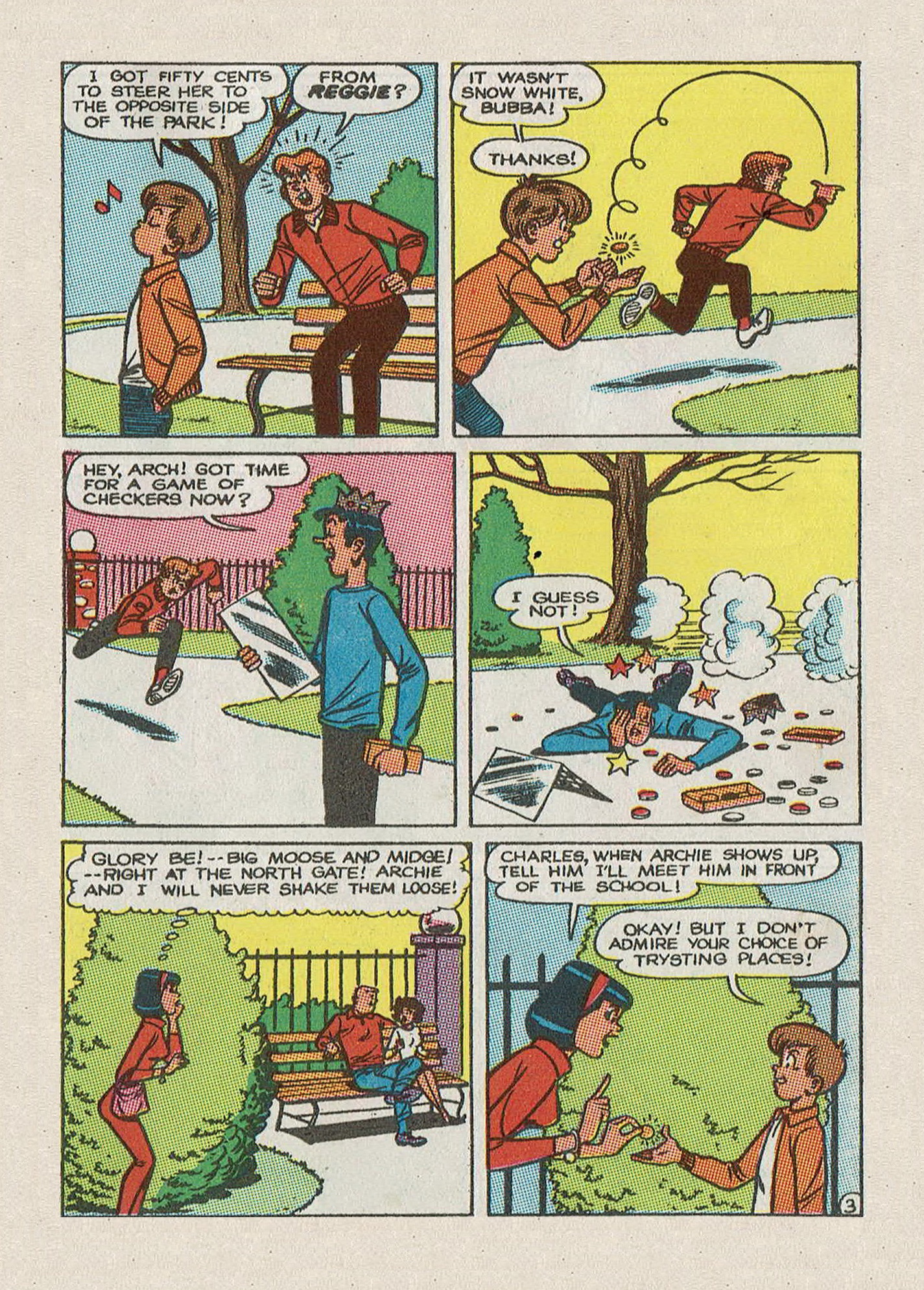 Read online Jughead Jones Comics Digest comic -  Issue #68 - 93