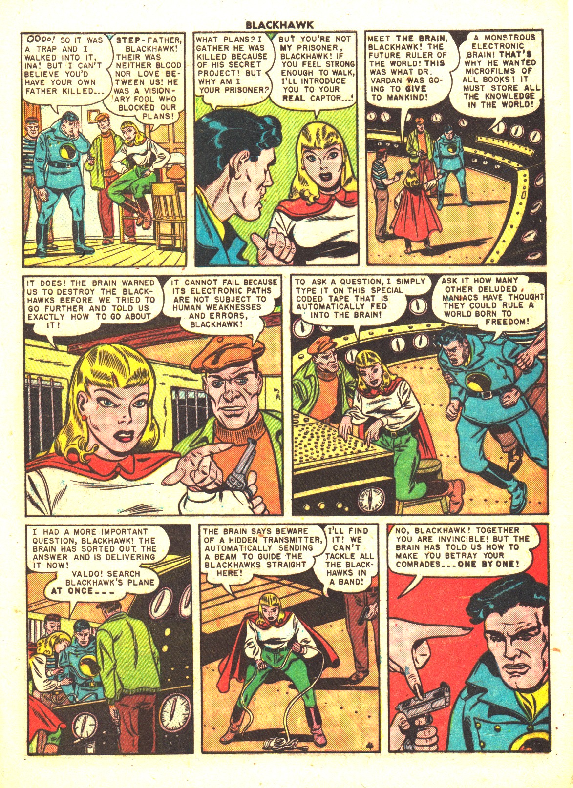 Read online Blackhawk (1957) comic -  Issue #35 - 45