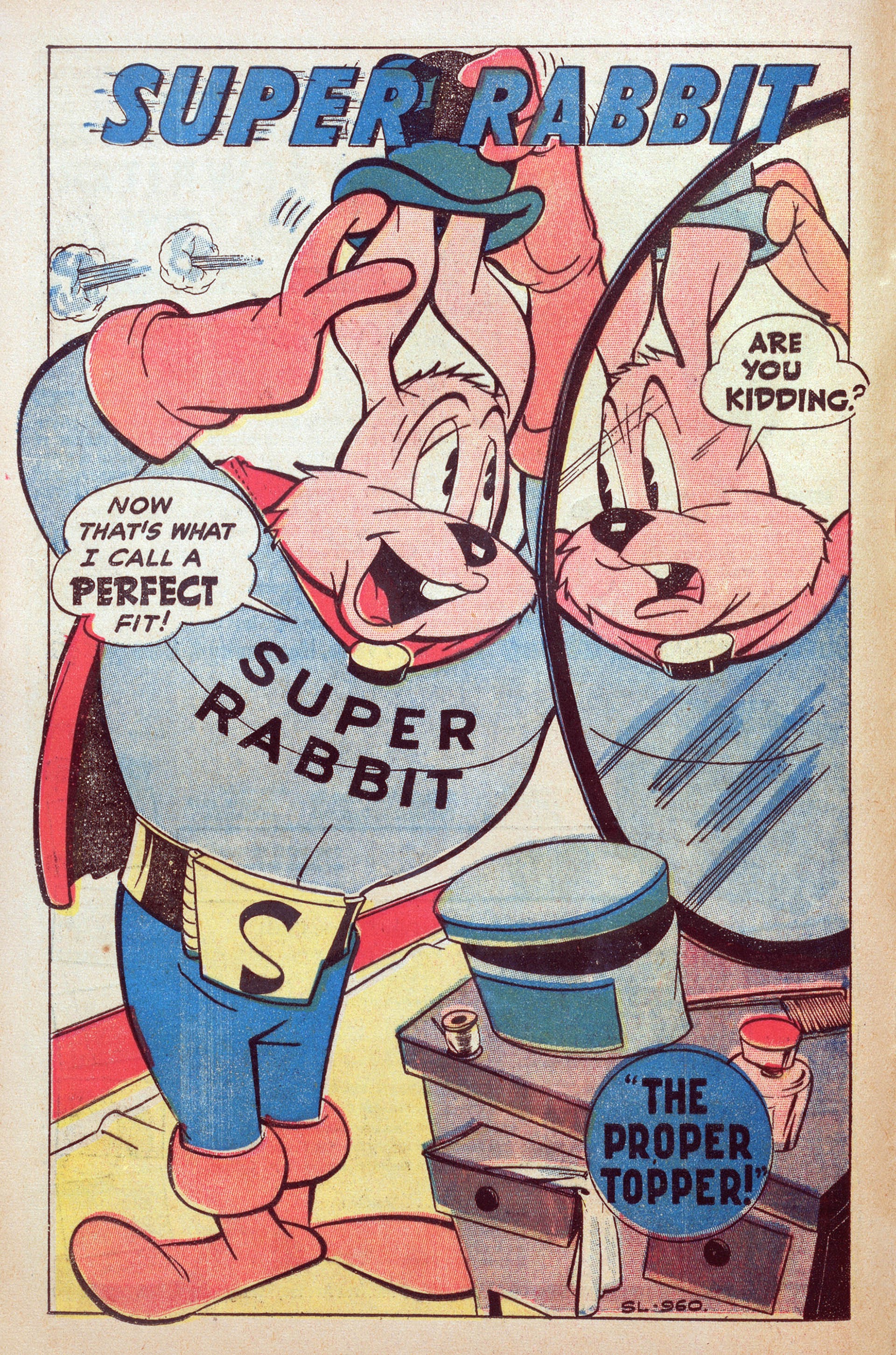 Read online Super Rabbit comic -  Issue #11 - 12