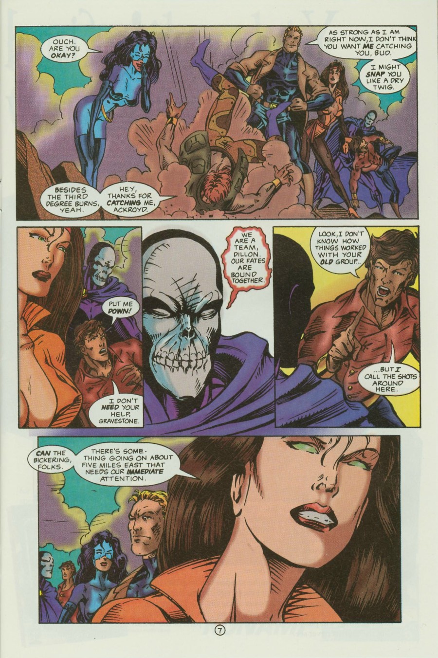 Read online Ex-Mutants comic -  Issue #13 - 8
