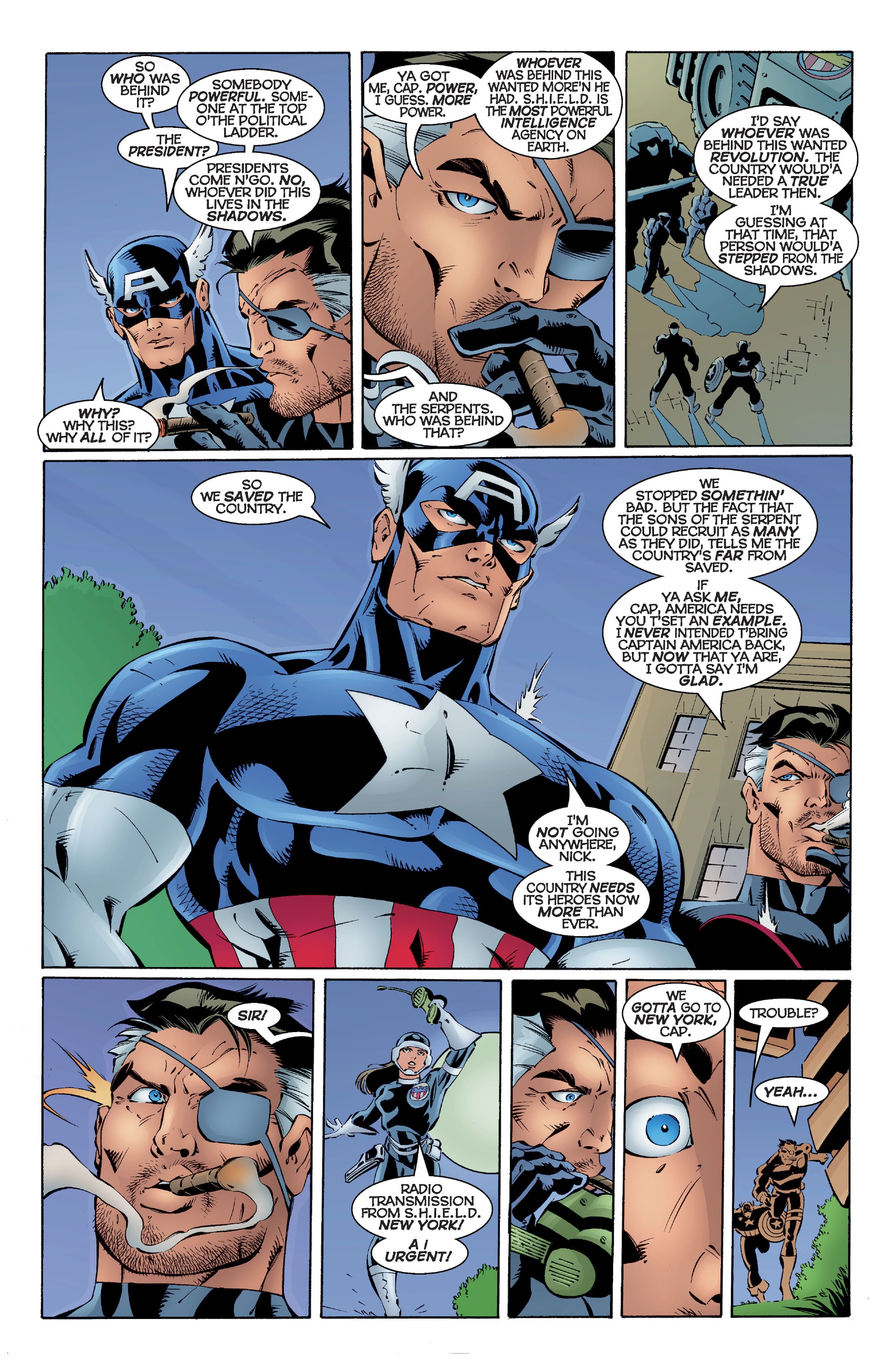 Read online Heroes Reborn: Captain America comic -  Issue # TPB (Part 3) - 60