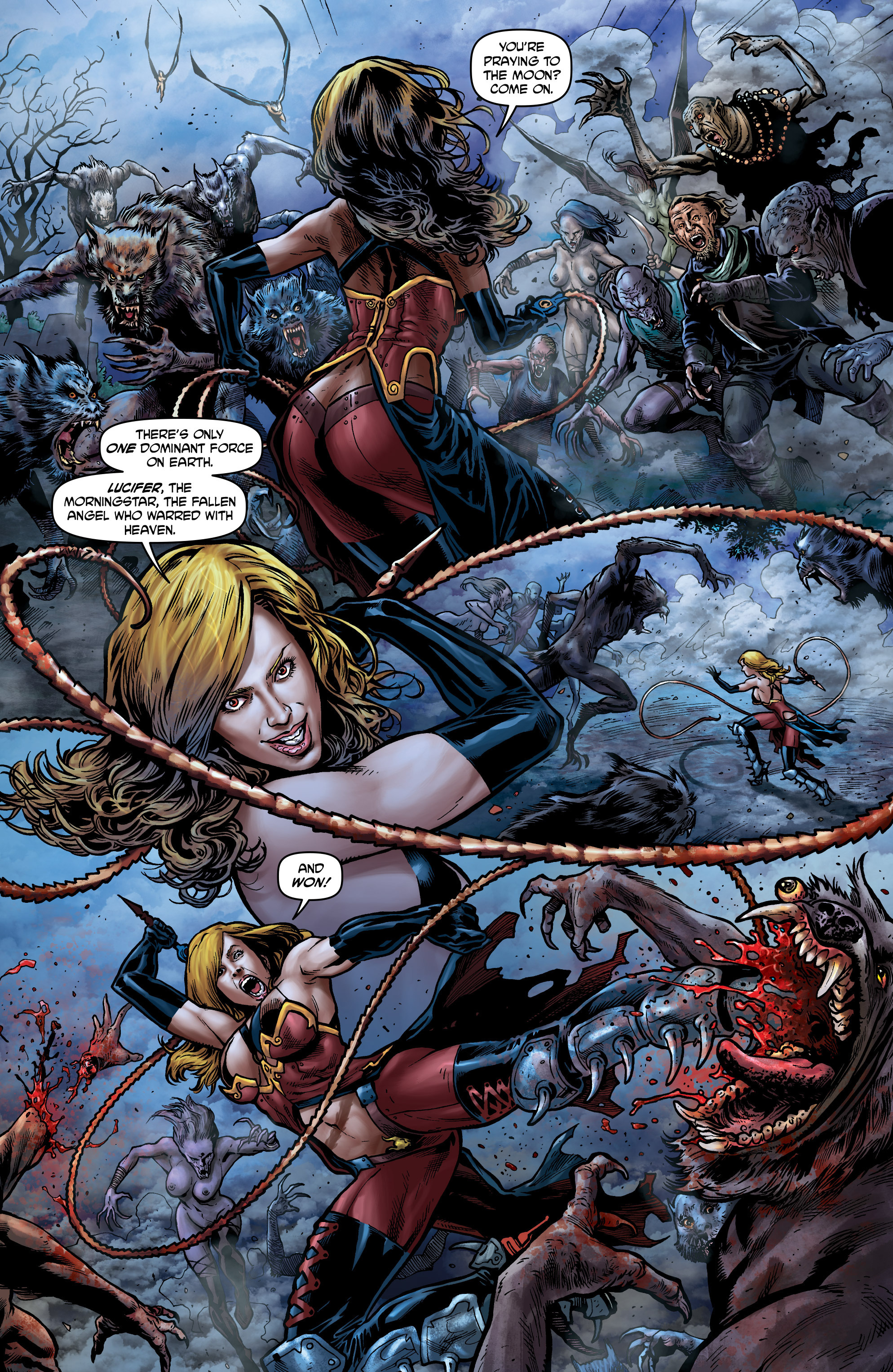 Read online Hellina (2016) comic -  Issue #1 - 4