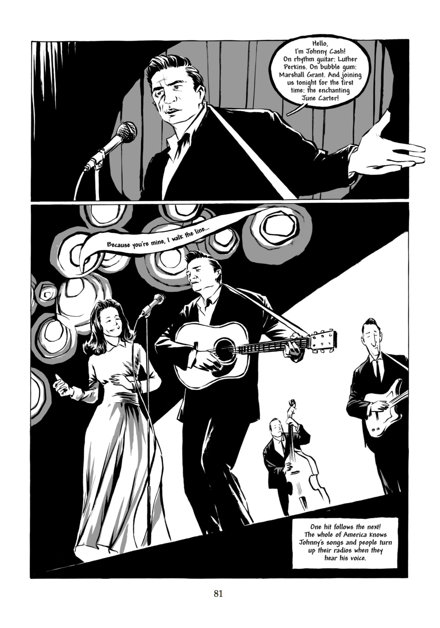 Read online Johnny Cash: I See a Darkness comic -  Issue # TPB - 77