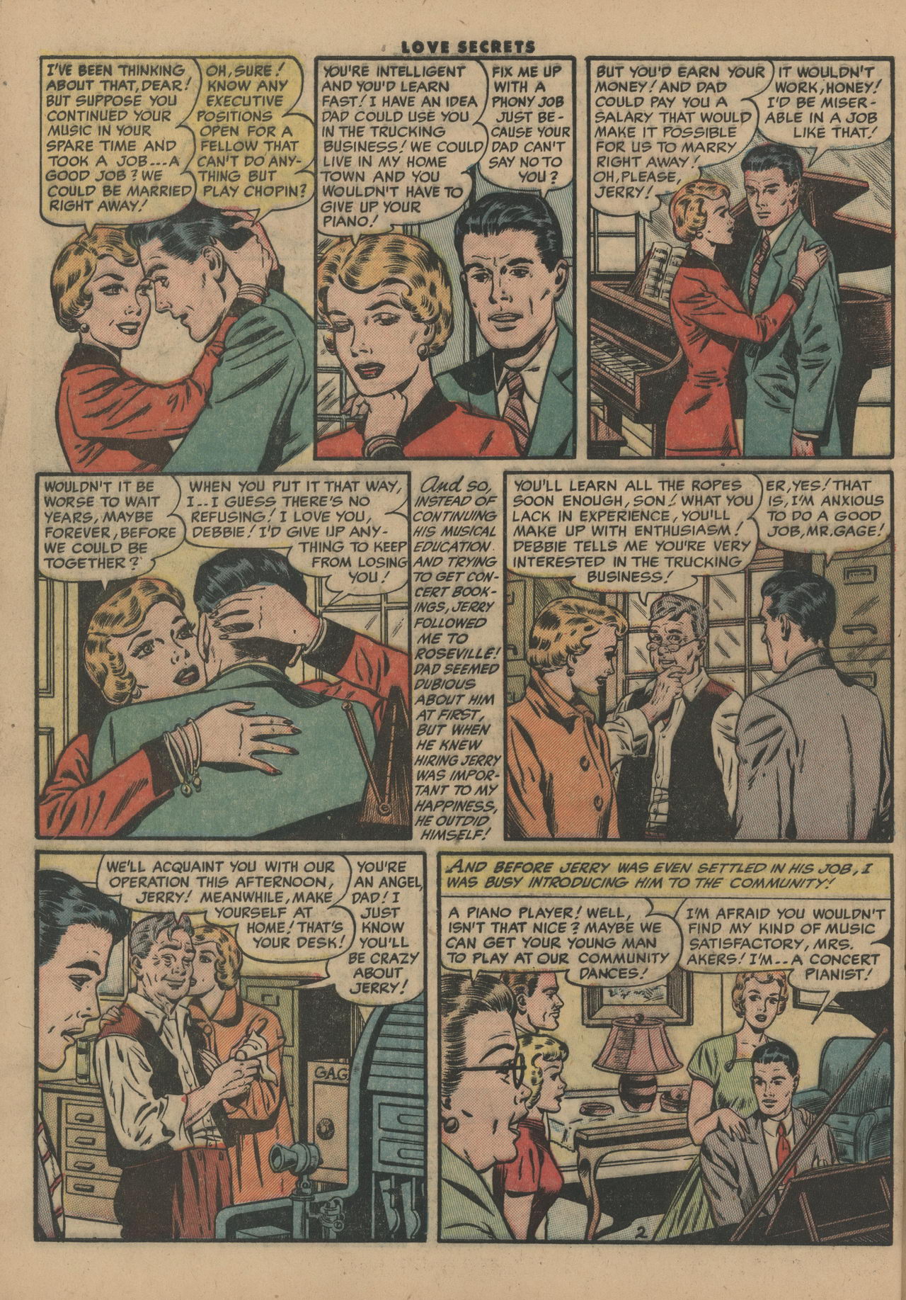 Read online Love Secrets (1953) comic -  Issue #41 - 28