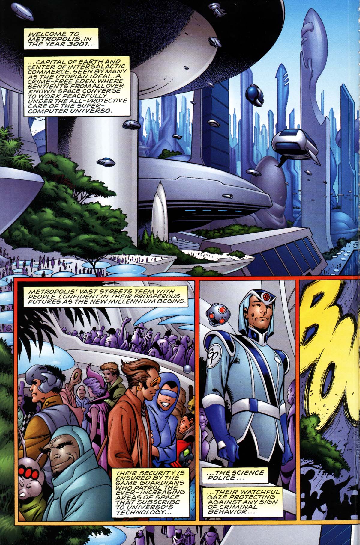 Read online Superboy's Legion comic -  Issue #1 - 4