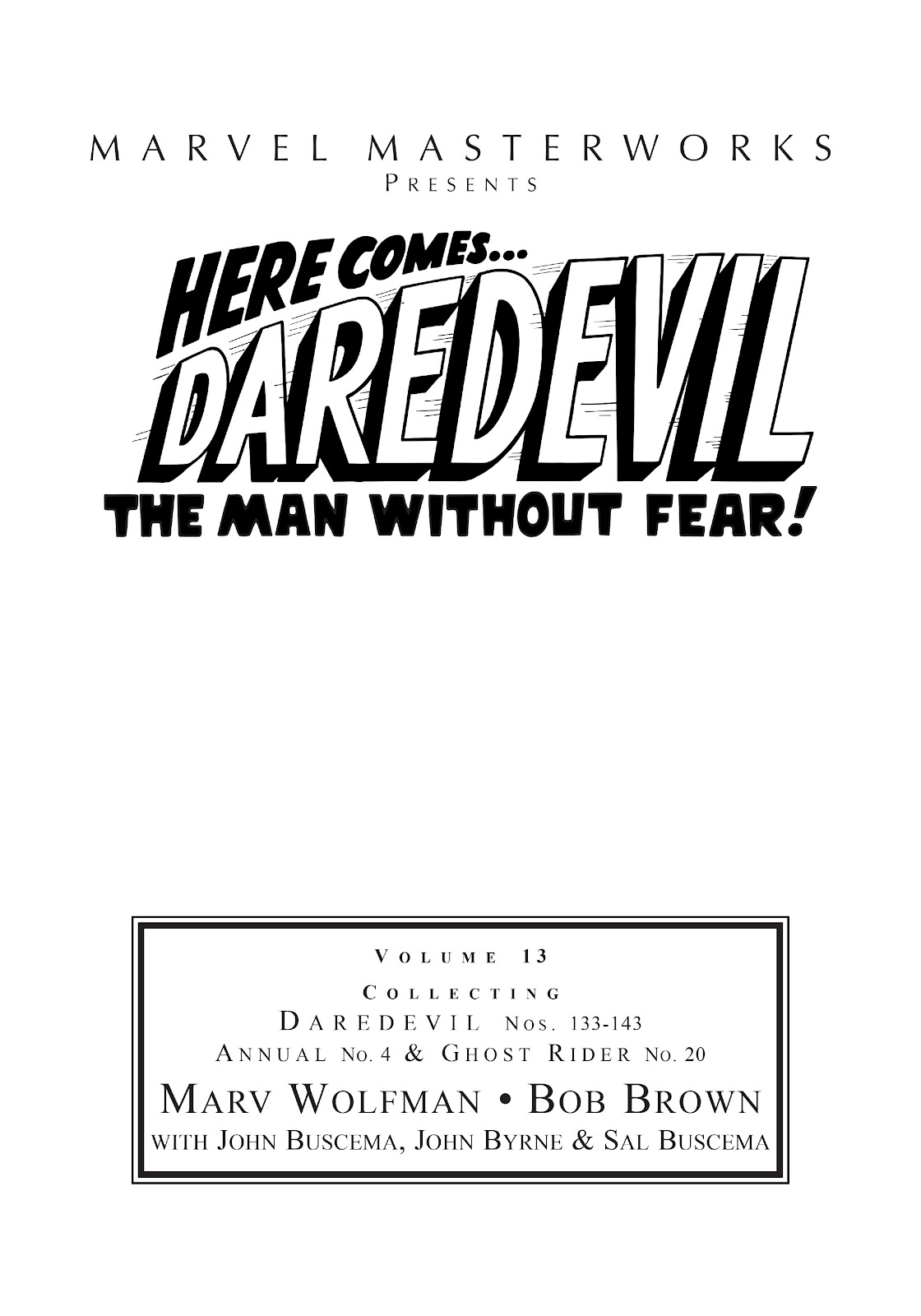 Marvel Masterworks: Daredevil issue TPB 13 (Part 1) - Page 2