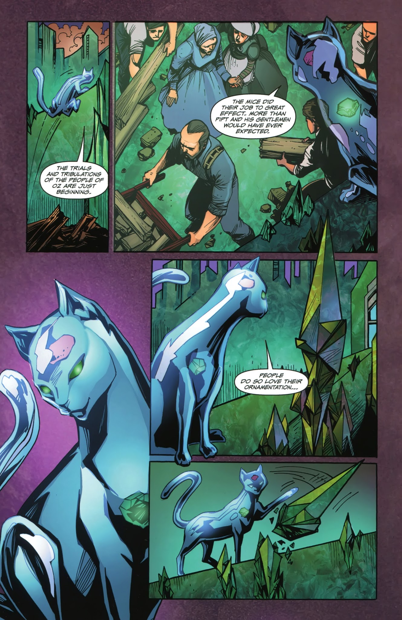 Read online Legend of Oz: The Wicked West comic -  Issue #18 - 13