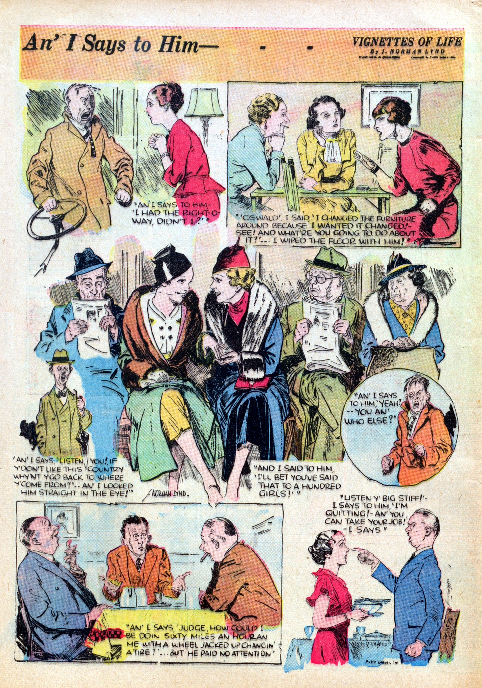Read online Famous Funnies comic -  Issue #19 - 60
