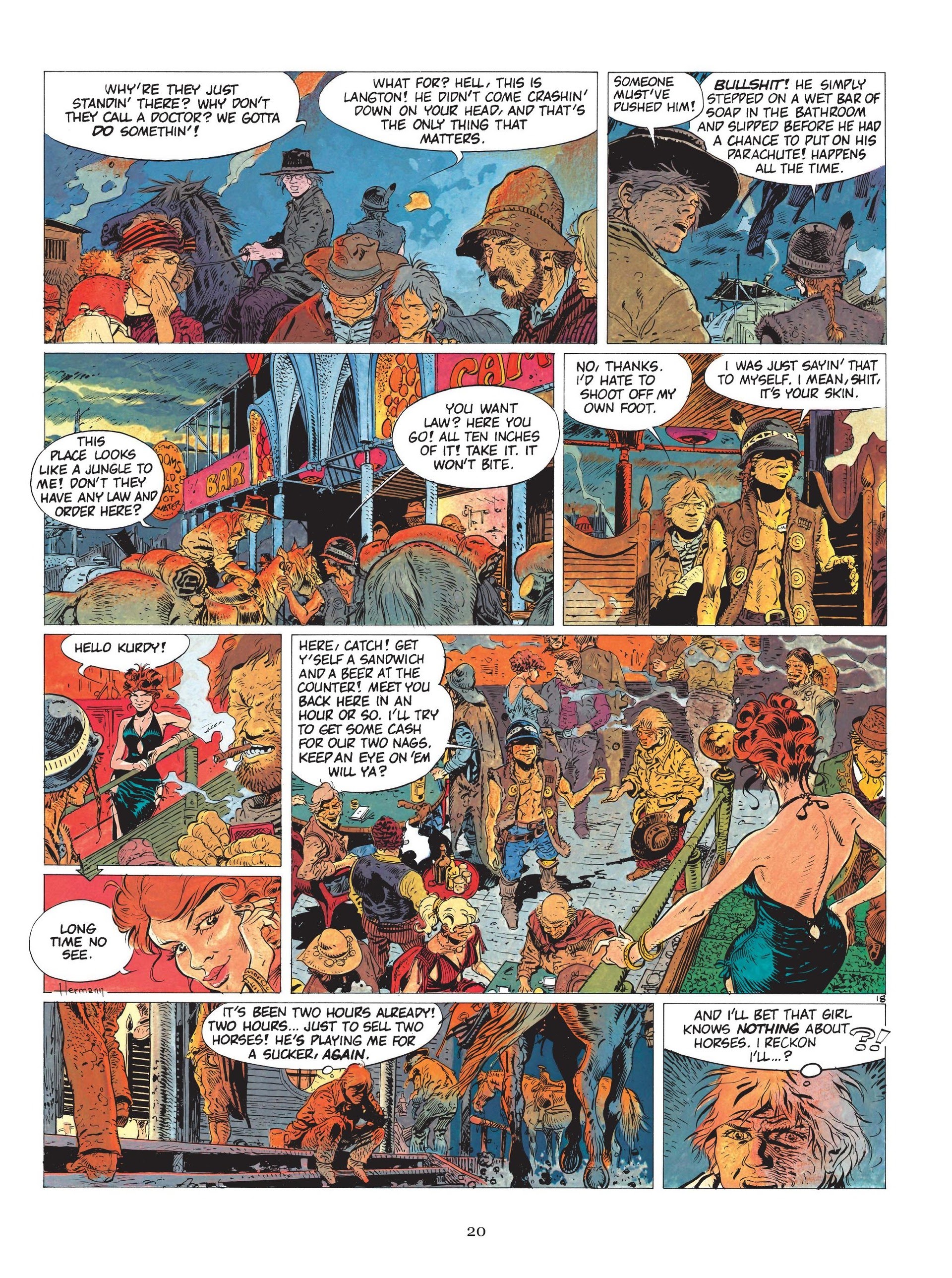 Read online Jeremiah comic -  Issue #1 - 22