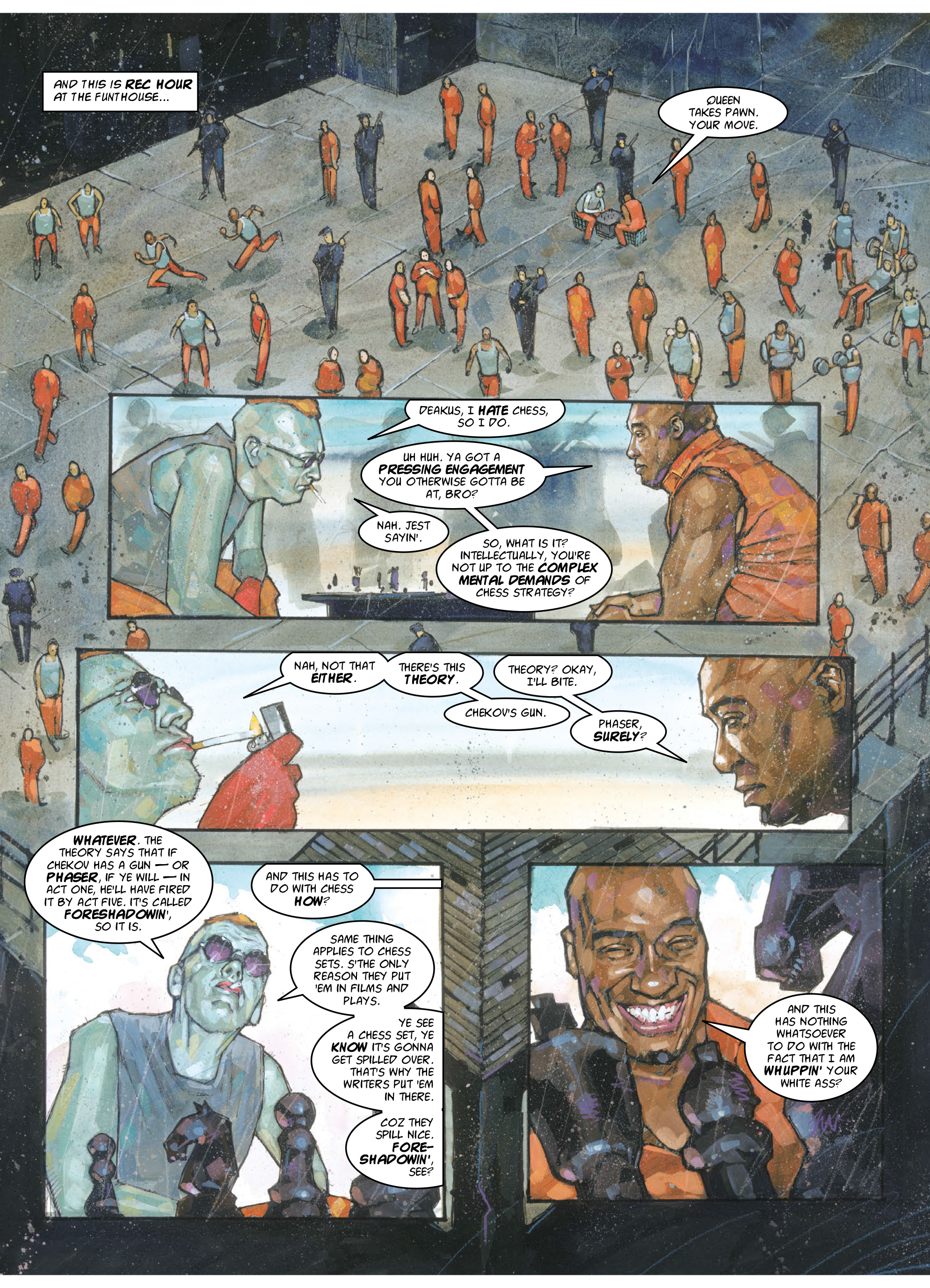 Judge Dredd Megazine (Vol. 5) Issue #378 #177 - English 101