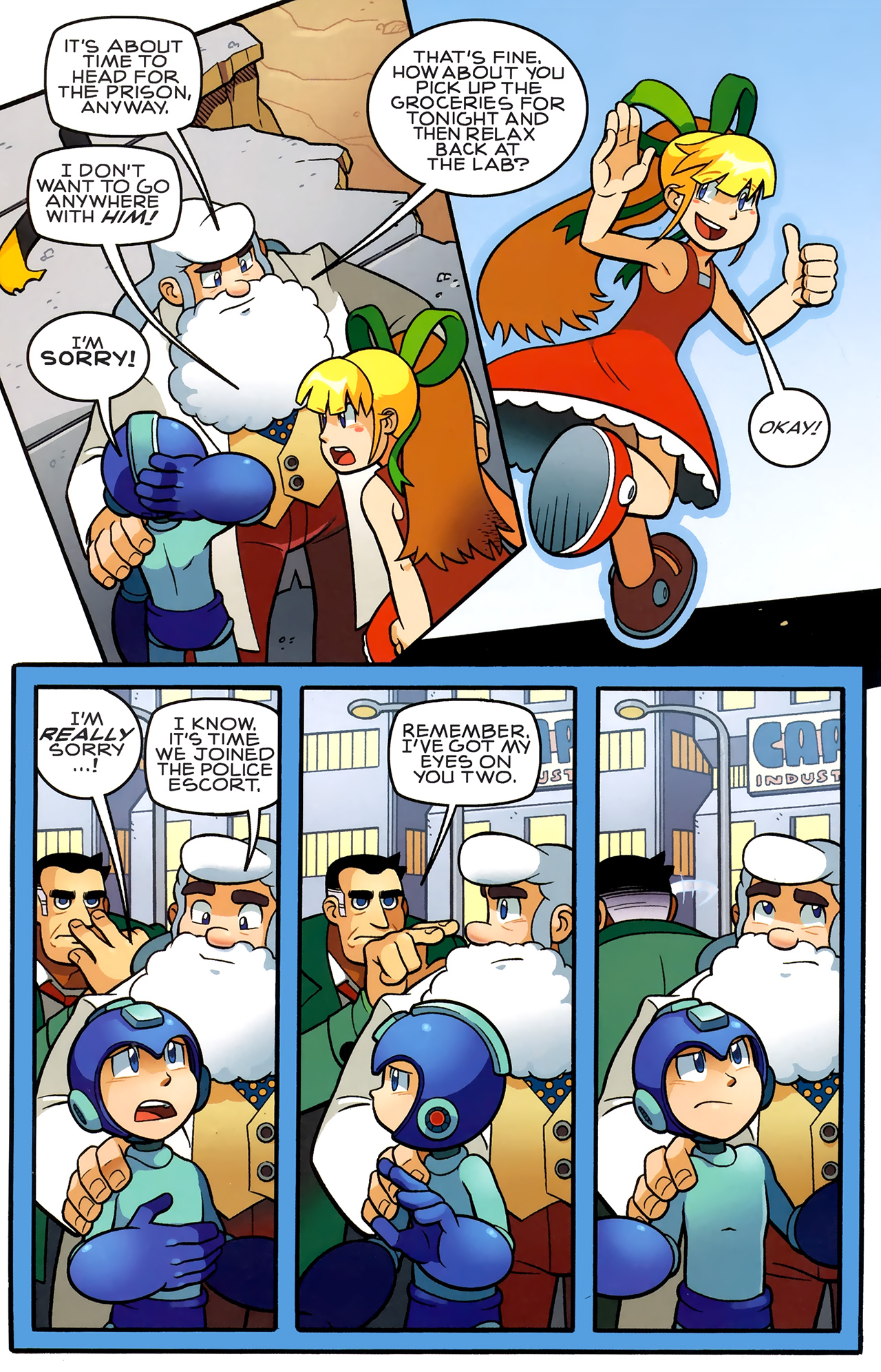Read online Mega Man comic -  Issue #5 - 13