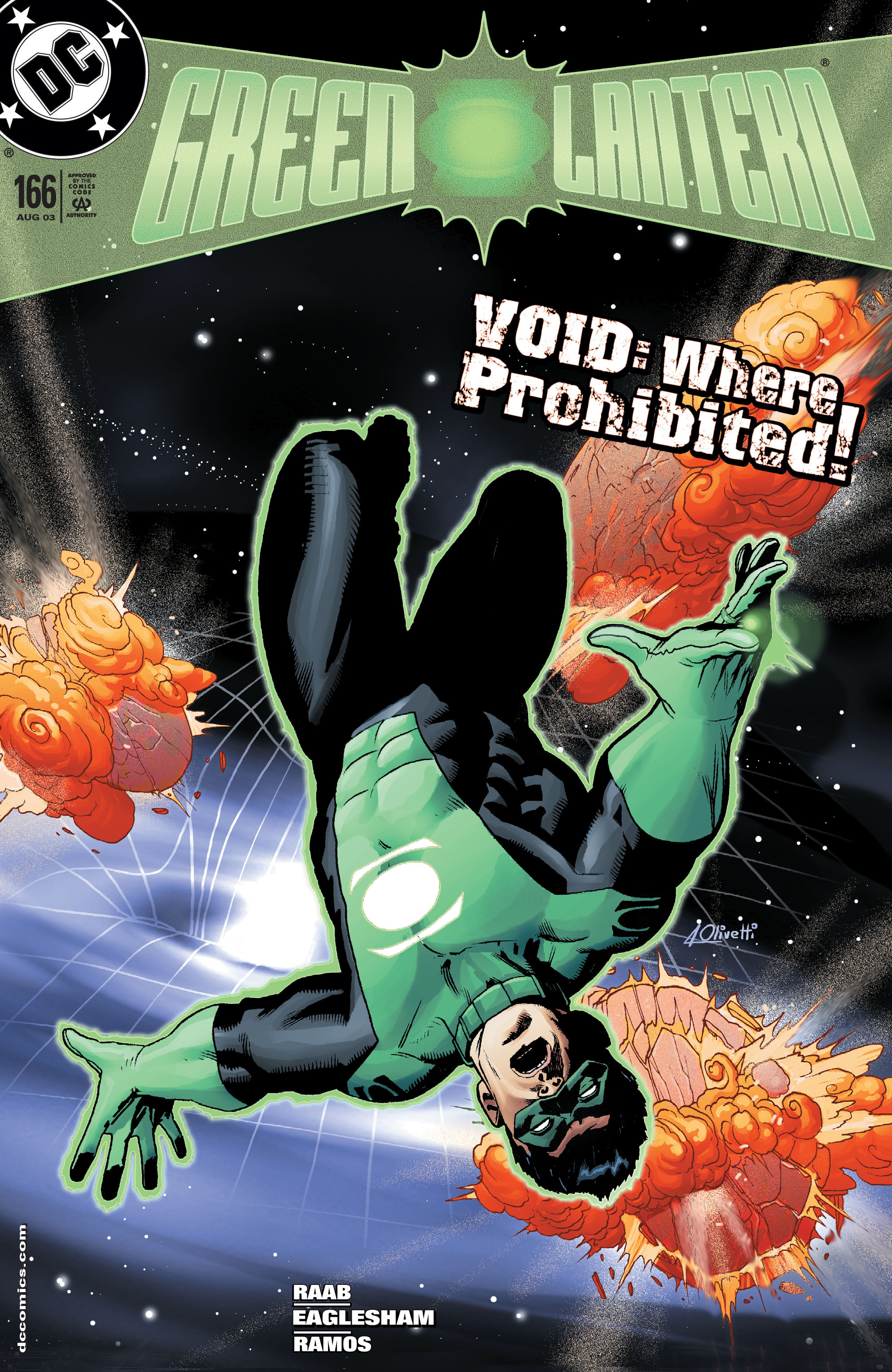 Read online Green Lantern (1990) comic -  Issue #166 - 1